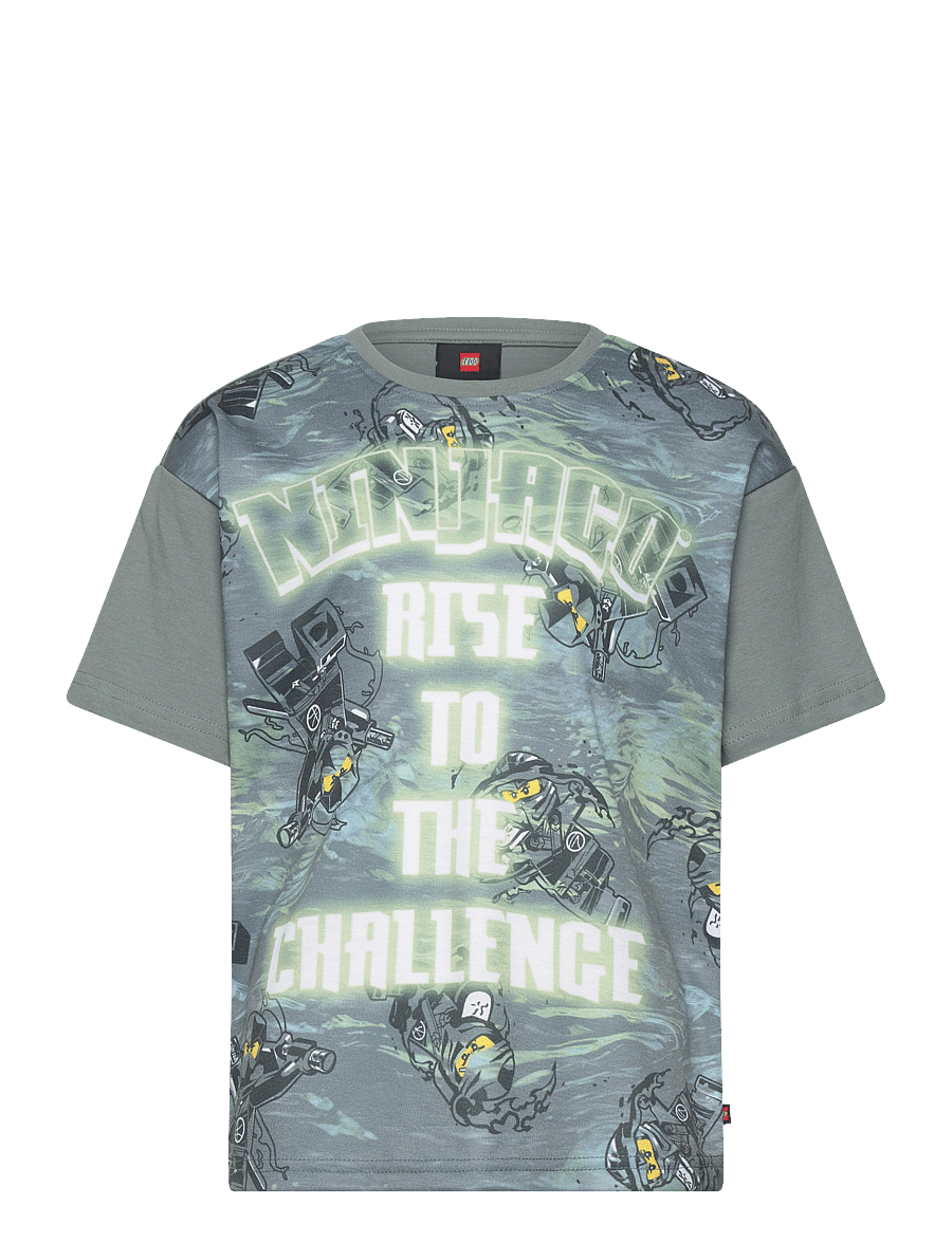 Lego Wear - LEGO® NINJAGO® T-Shirt S/S - LWTAFFY 308 - lühikeste varrukatega särgid - grey - 0
