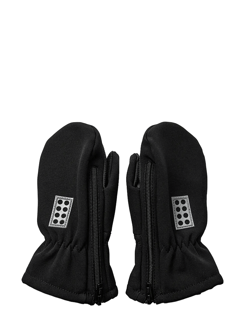 LEGO kidswear - LWARIPO 702 -SOFTSHELL MITTENS - gloves - black - 1