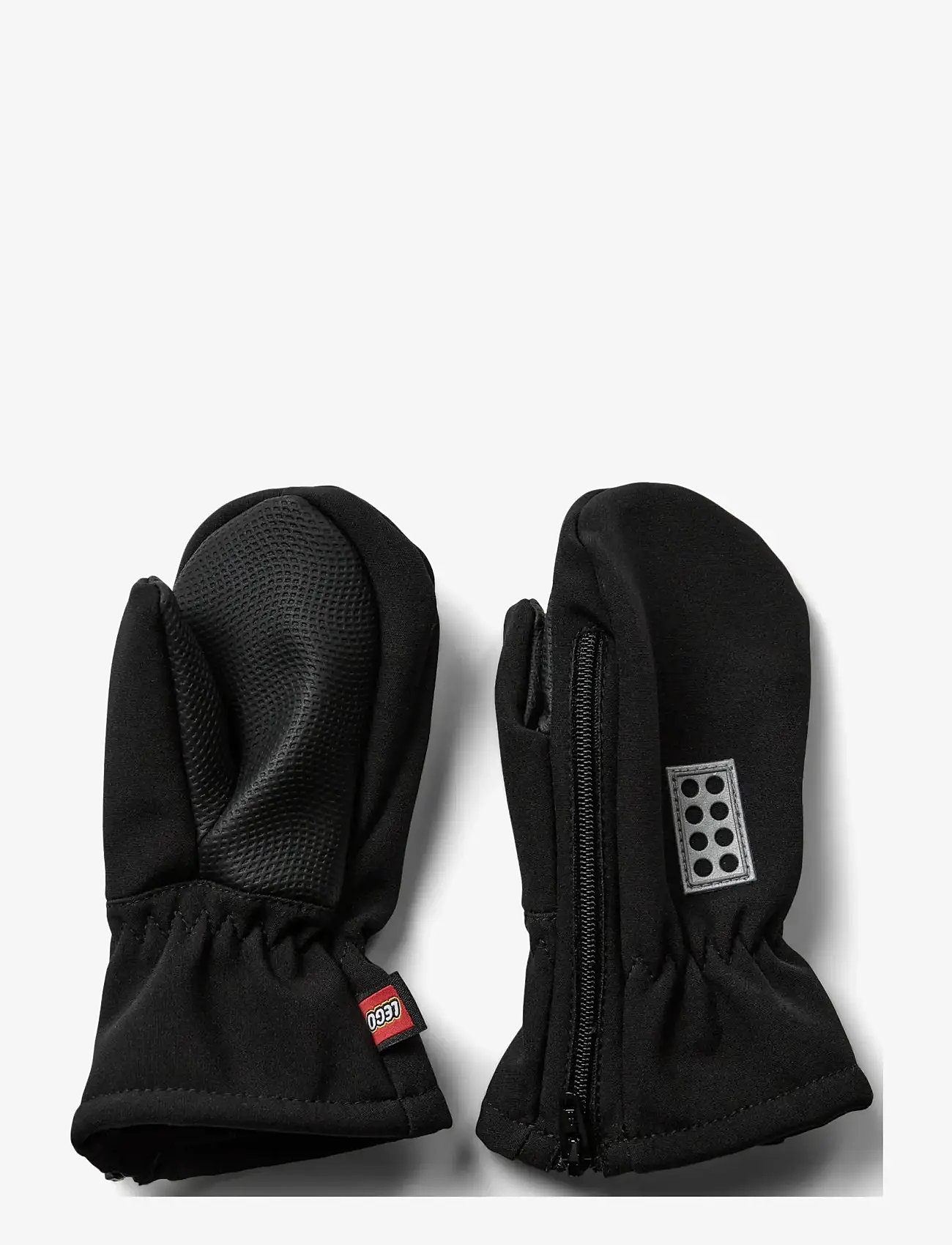 LEGO kidswear - LWARIPO 702 -SOFTSHELL MITTENS - vantar - black - 2