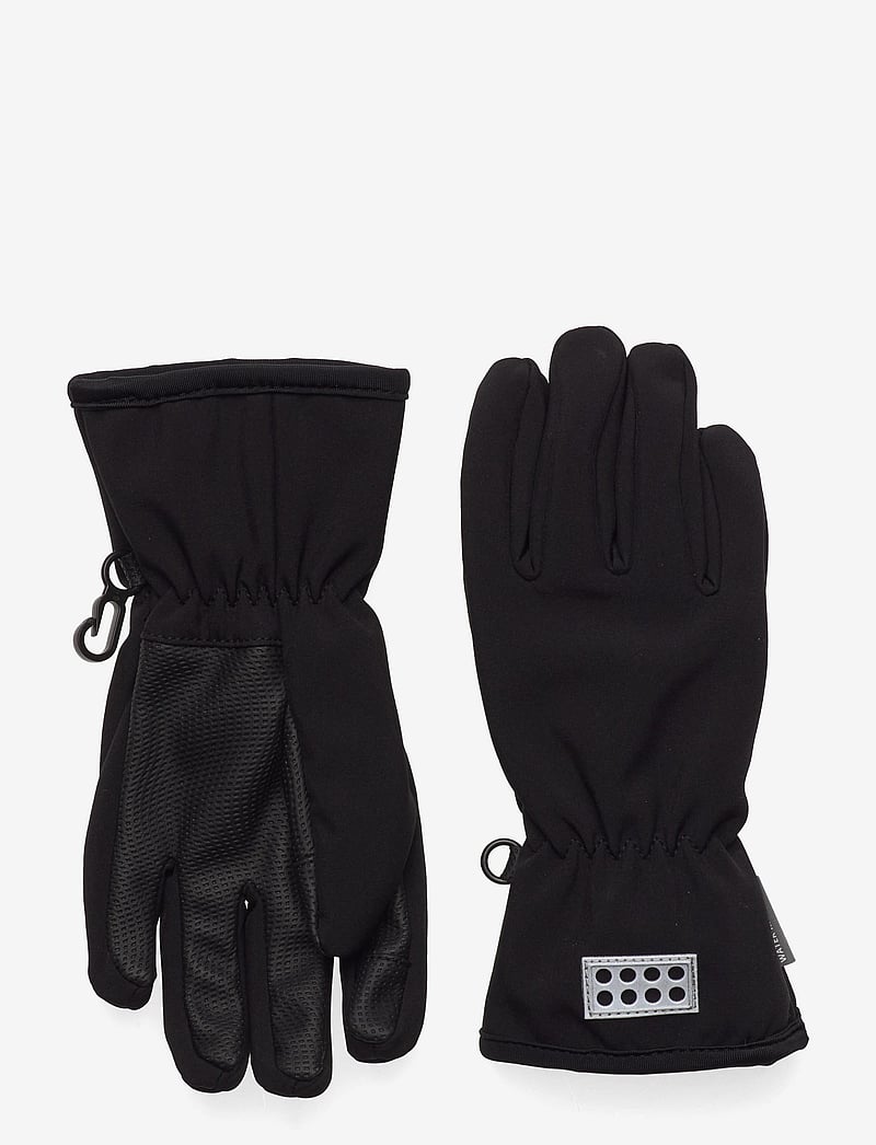 Lego Wear - LWATLIN 705 - SOFTSHELL GLOVE. - handschuhe - black - 0
