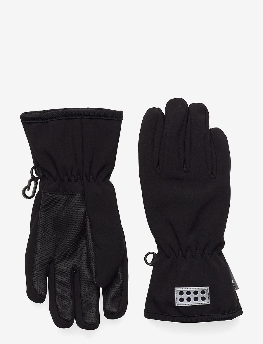 Lego Wear - LWATLIN 705 - SOFTSHELL GLOVE. - handschuhe - black - 0