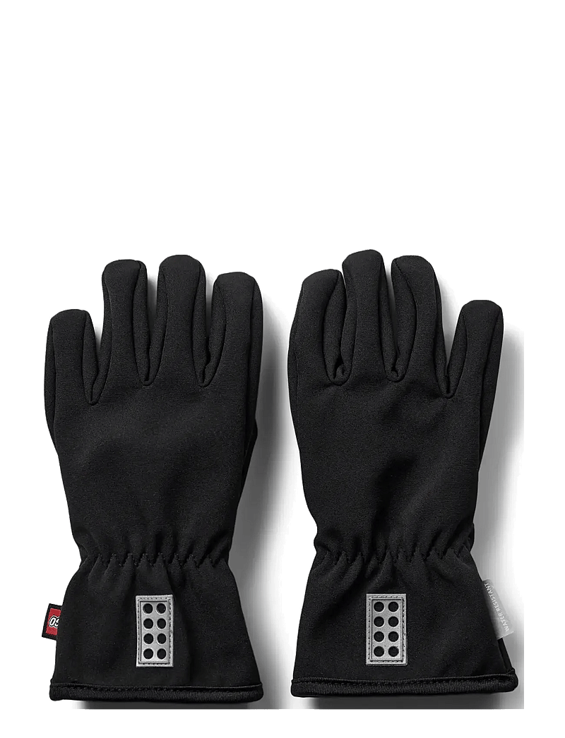 Lego Wear - LWATLIN 705 - SOFTSHELL GLOVE. - handschuhe - black - 1
