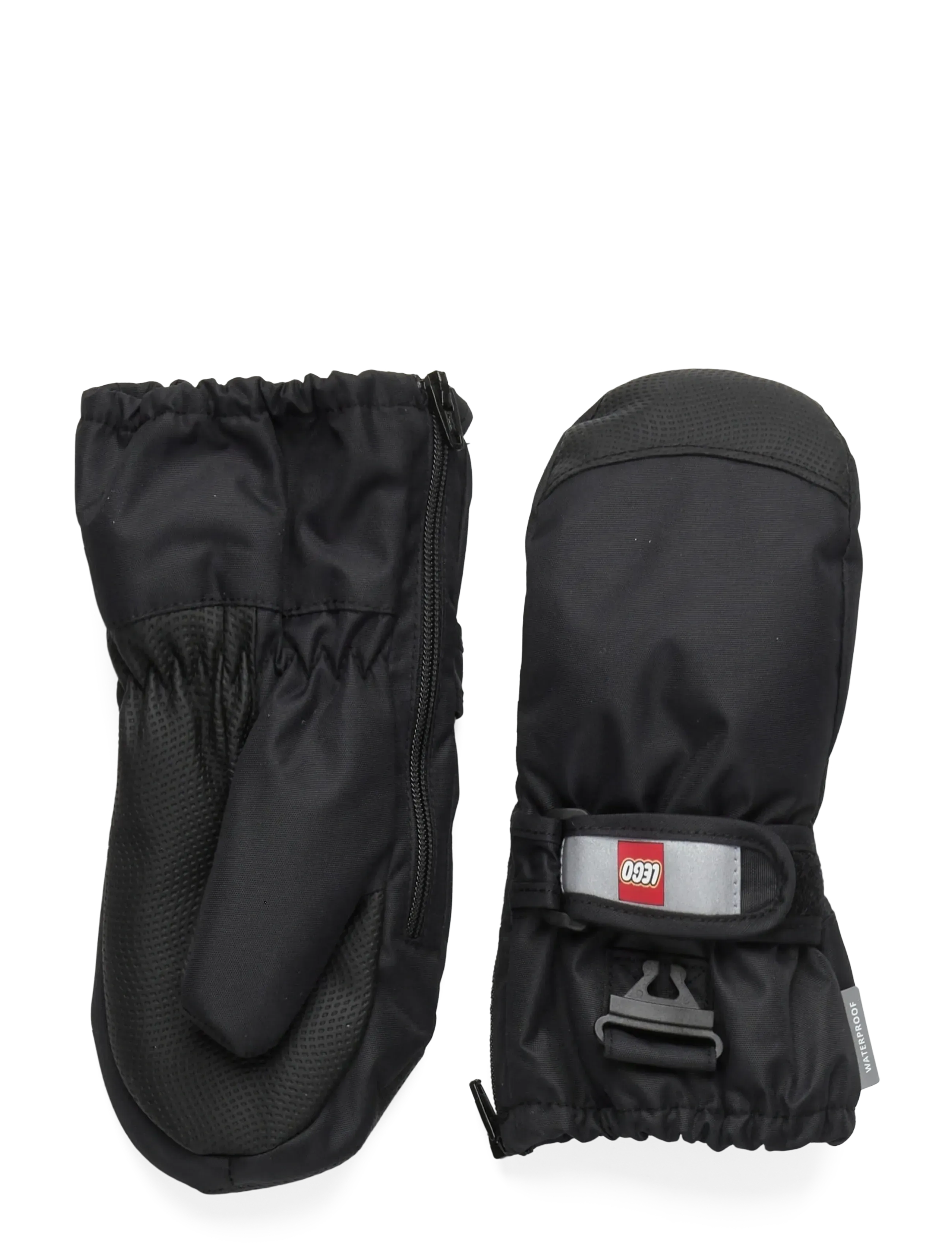 Lego Wear Lwaripo 703 Mittens W/Mem, 80, Gloves & Mittens, Schwarz - Kinder