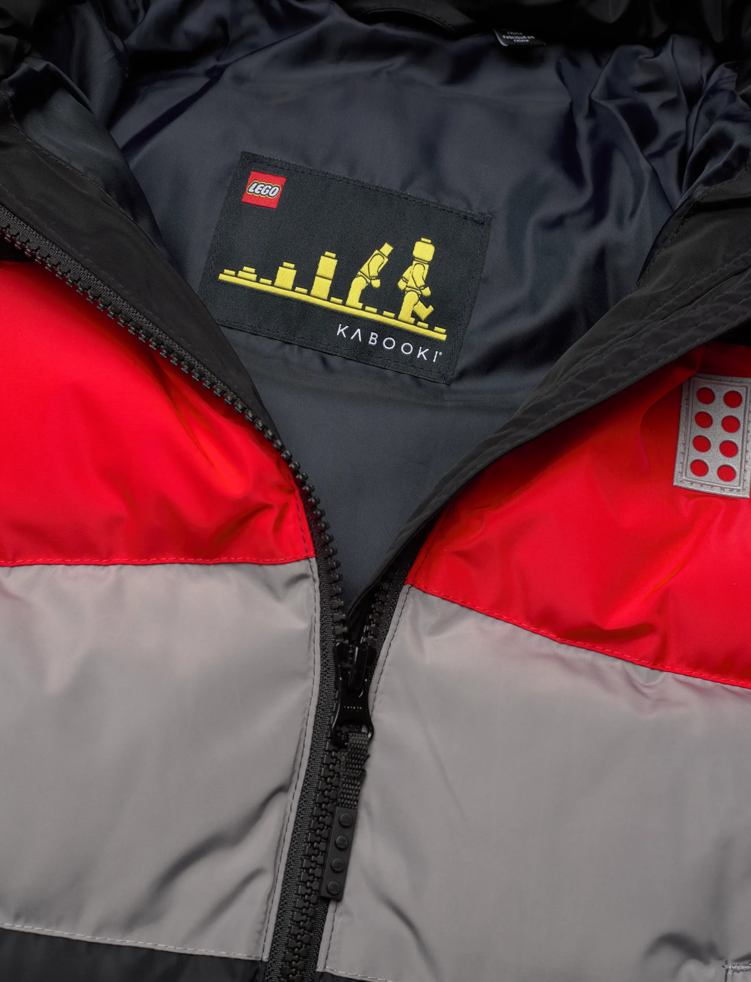 Lego Wear - LWJIPE 705 - JACKET. - vinterjakker - black w.red - 2