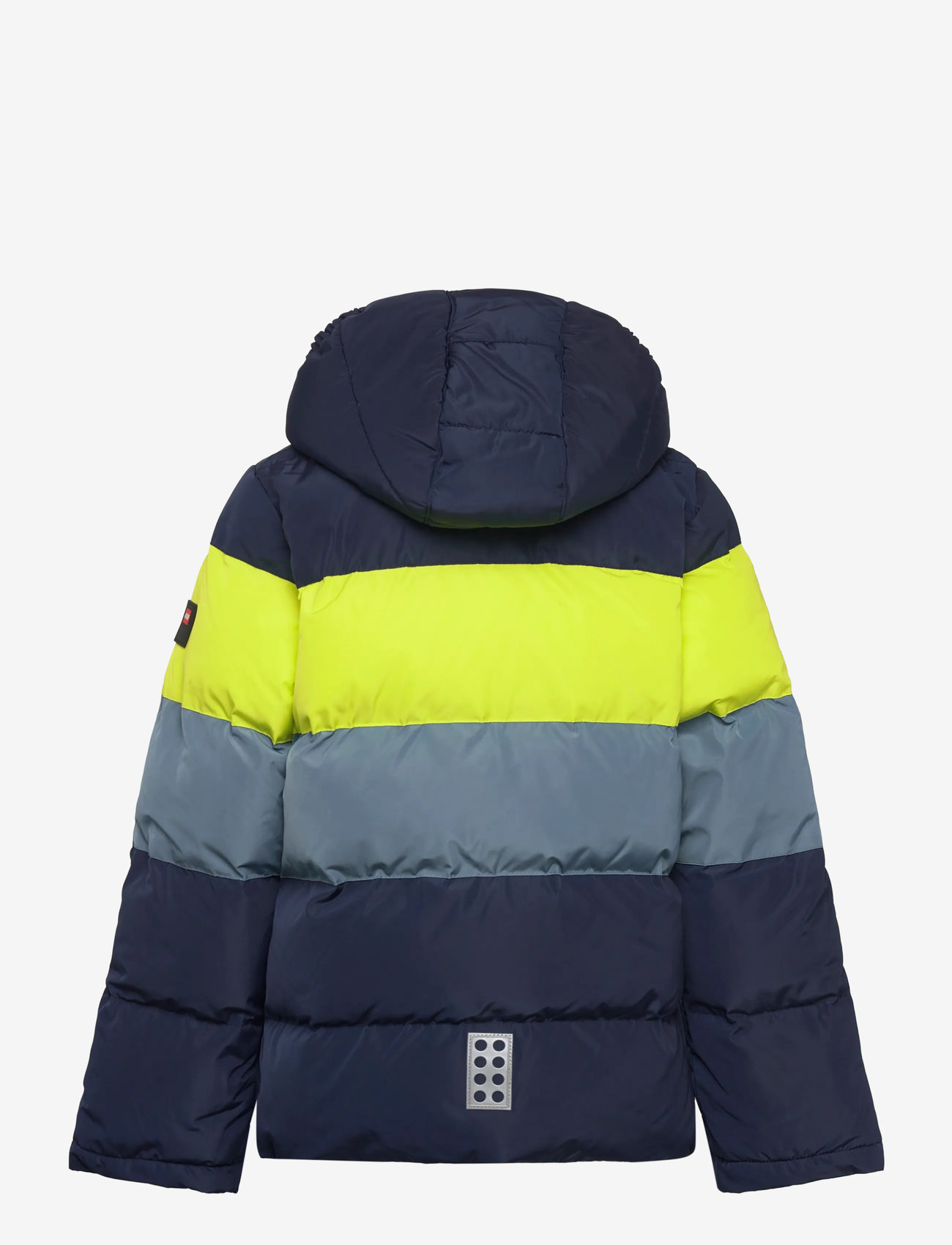 LEGO kidswear - LWJIPE 705 - JACKET - vinterjackor - dark navy w.lime - 1