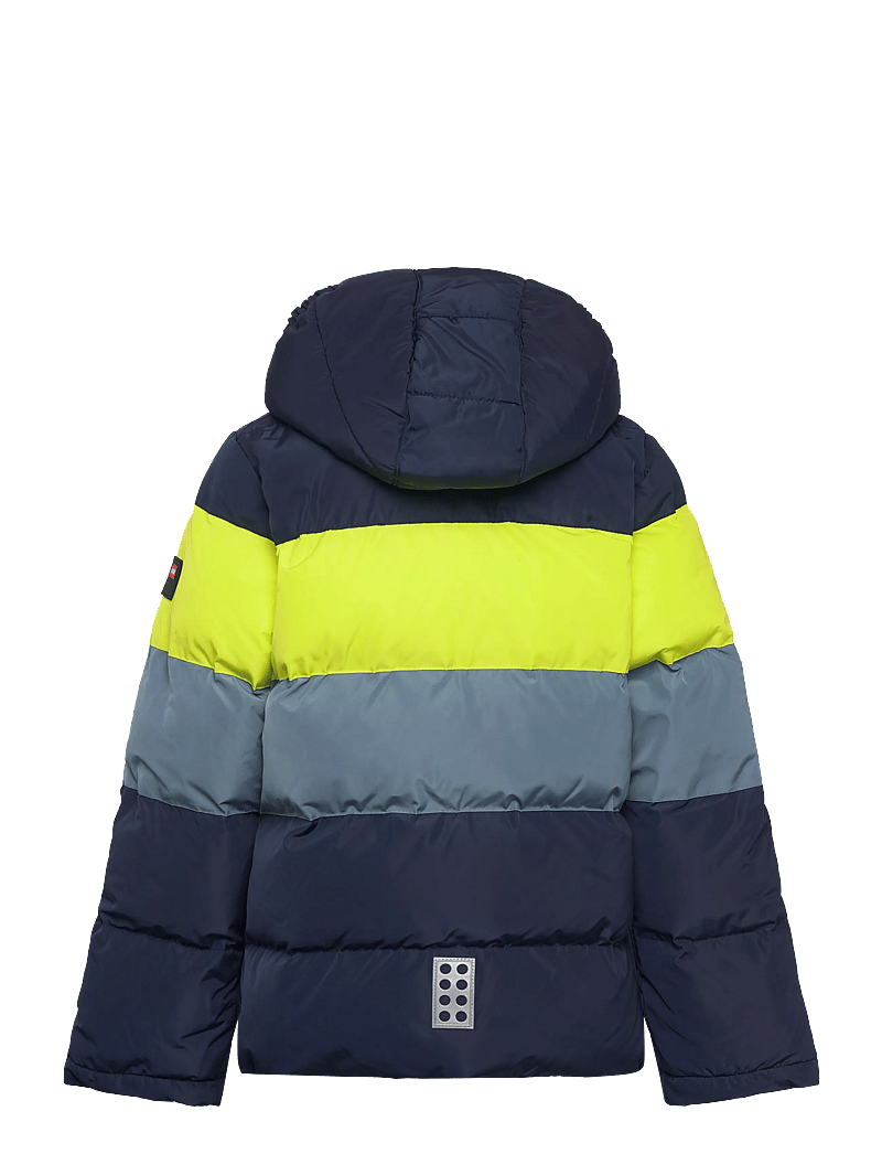 LEGO kidswear - LWJIPE 705 - JACKET - vinterjakker - dark navy w.lime - 1