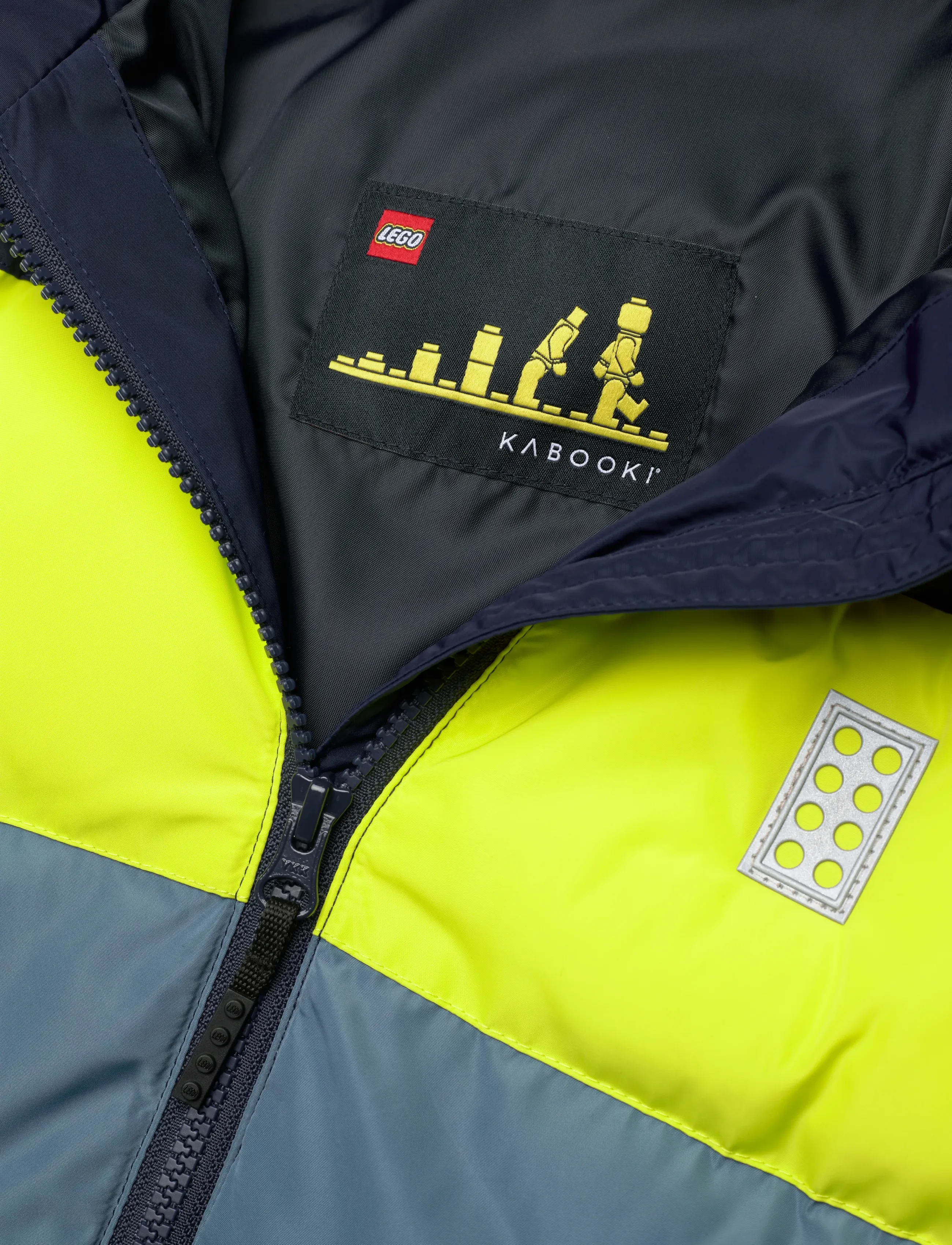 Lego Wear - LWJIPE 705 - JACKET. - vinterjackor - dark navy w.lime - 2
