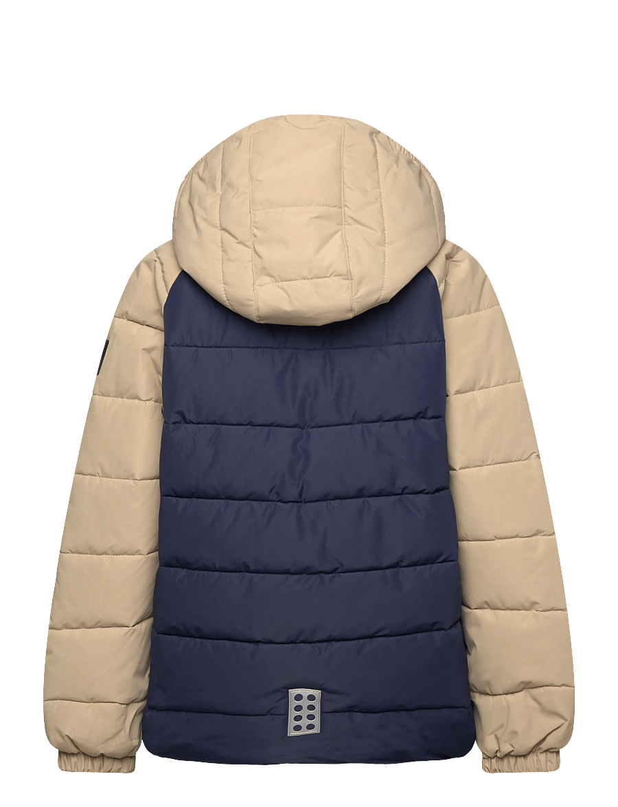Lego Wear - LWJIPE 704 - JACKET. - vinterjackor - diagonal grÅ tern tryk - 1