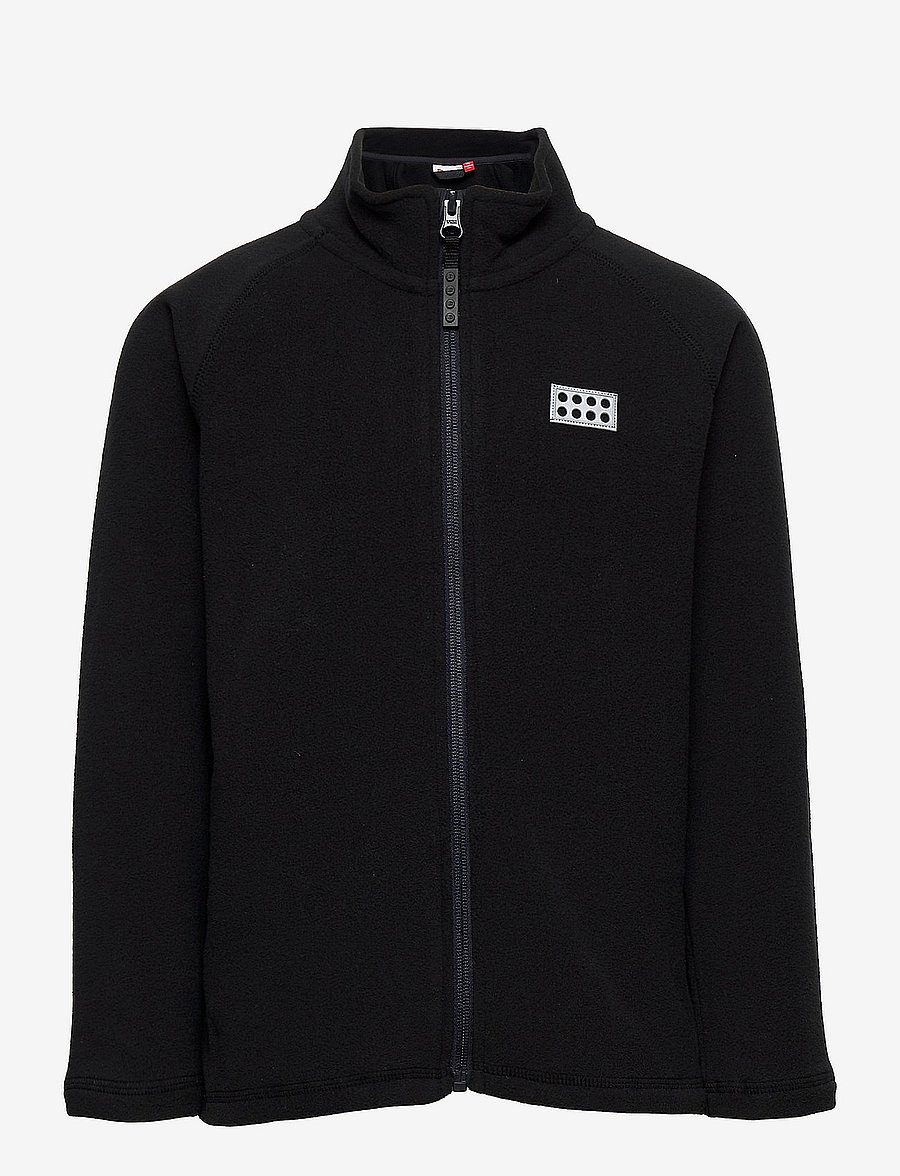 Lego Wear - LWSINCLAIR 703 - CARDIGAN. - fleecejacken - black - 0