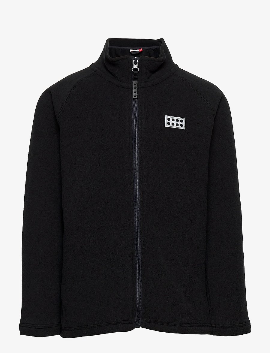 Lego Wear - LWSINCLAIR 703 - CARDIGAN. - fleece jackets - black - 0