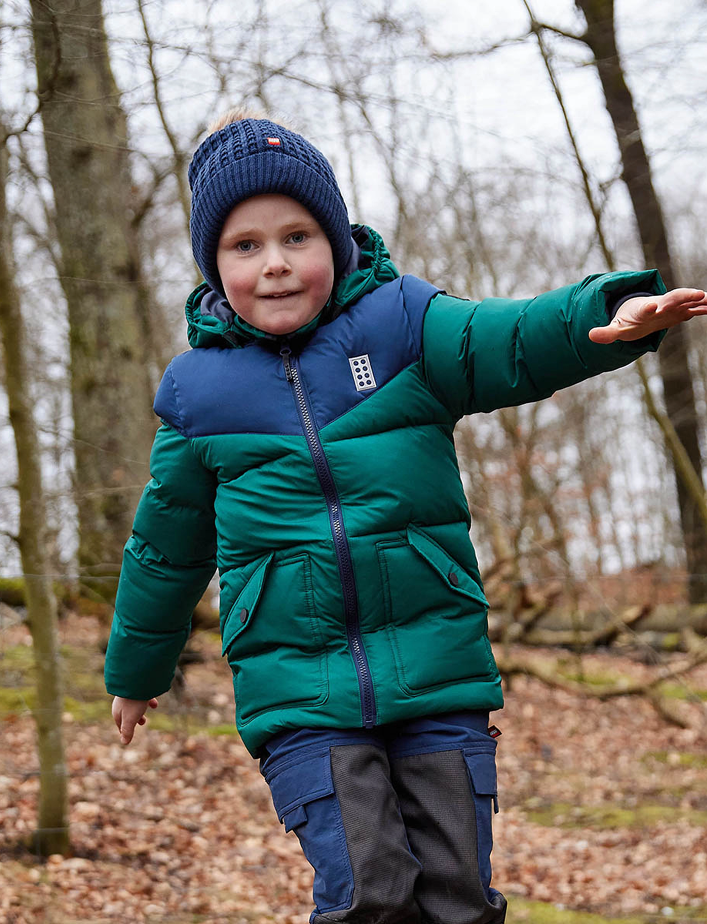 LEGO kidswear - LWJEBEL 733 - JACKET - dark green - 4