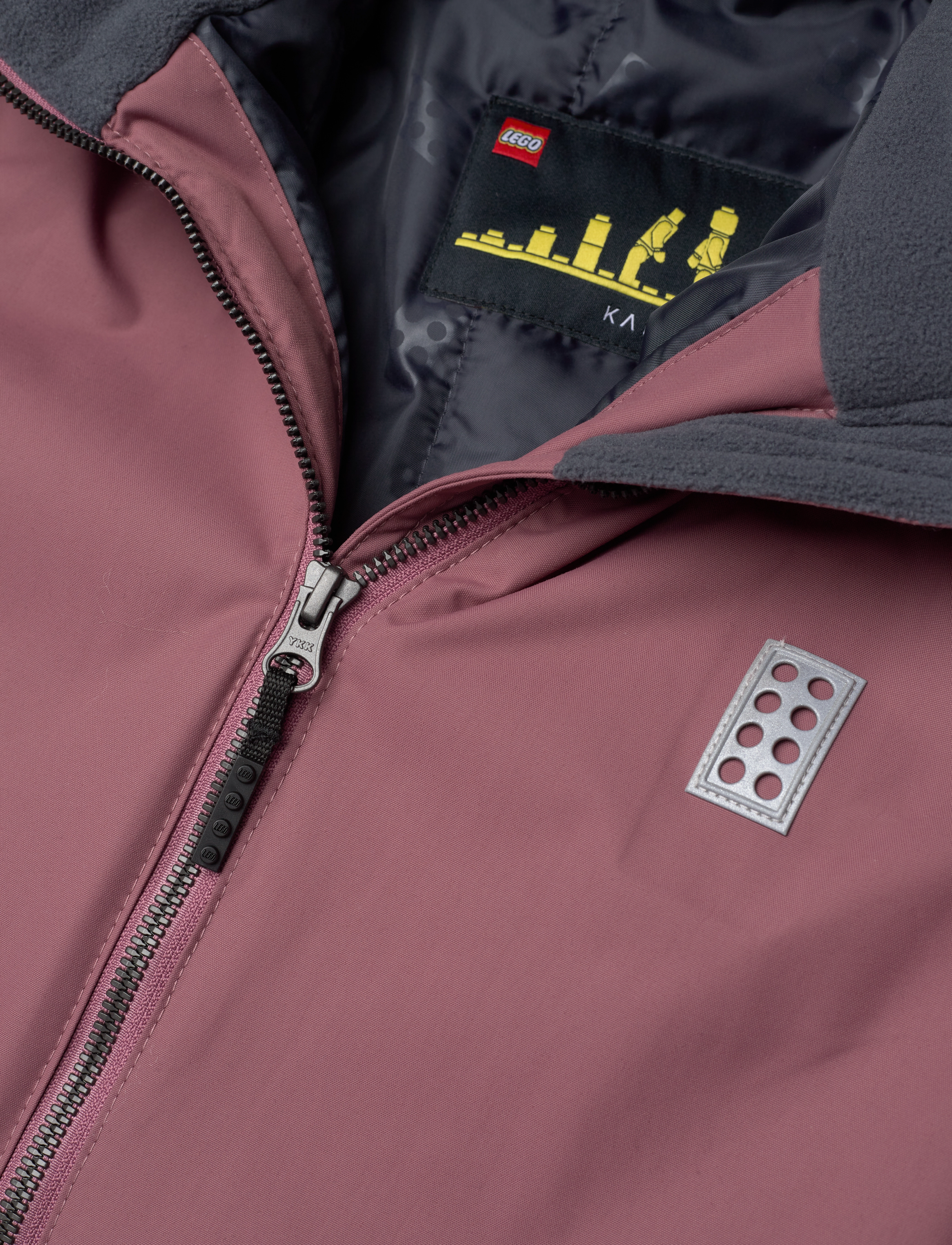LEGO kidswear - LWJORI 750 - SNOWSUIT - light bordeaux - 2