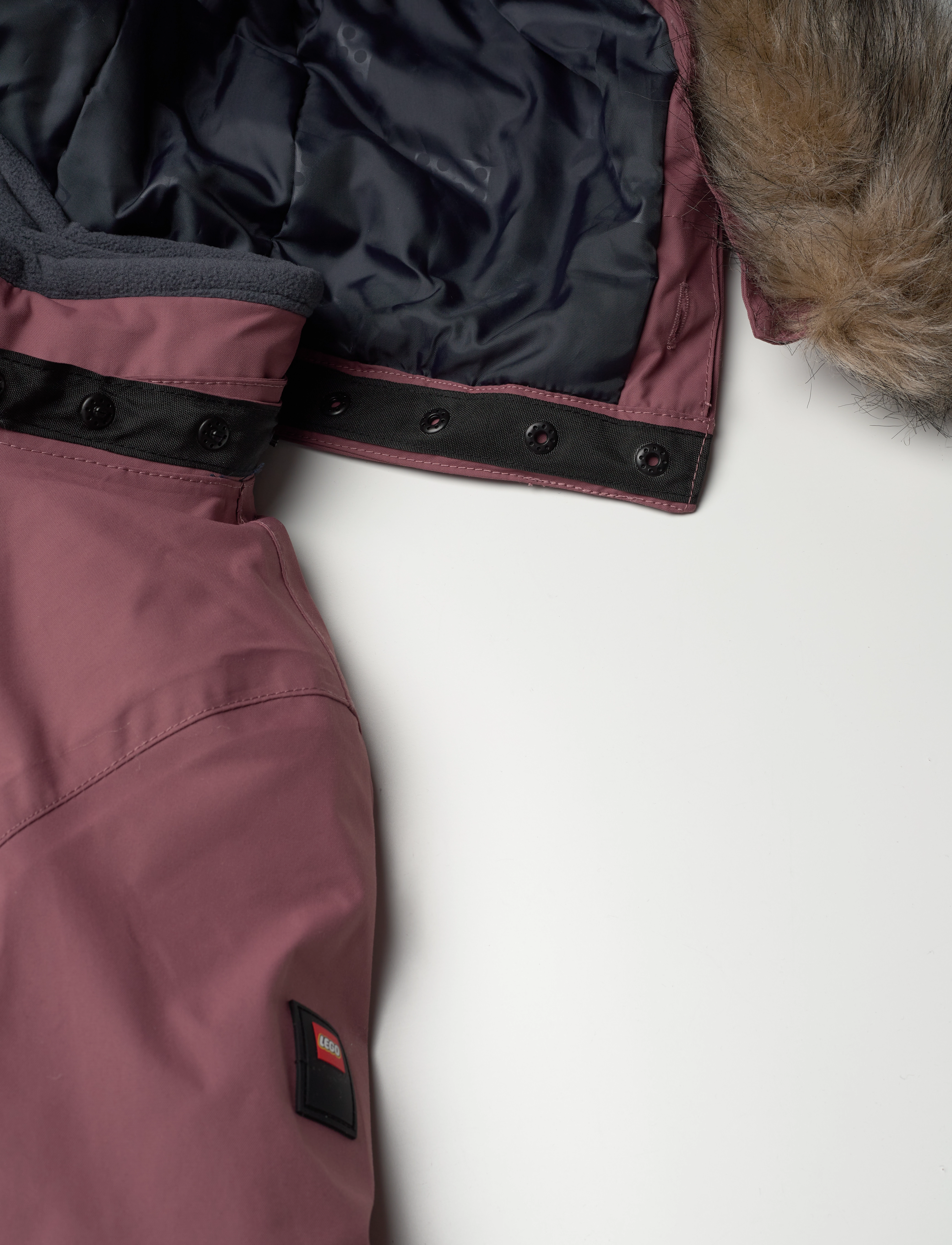 LEGO kidswear - LWJORI 750 - SNOWSUIT - light bordeaux - 3
