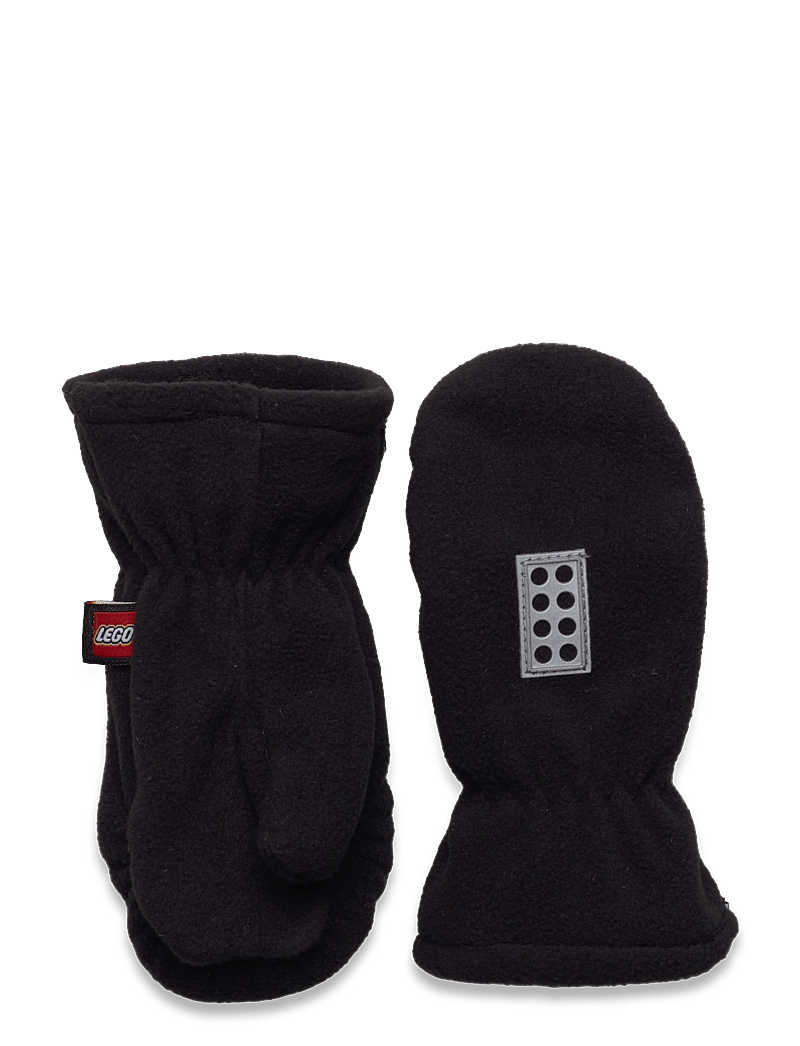 LEGO kidswear - LWALEX 700 - FLEECE MITTENS - handsker - black - 0