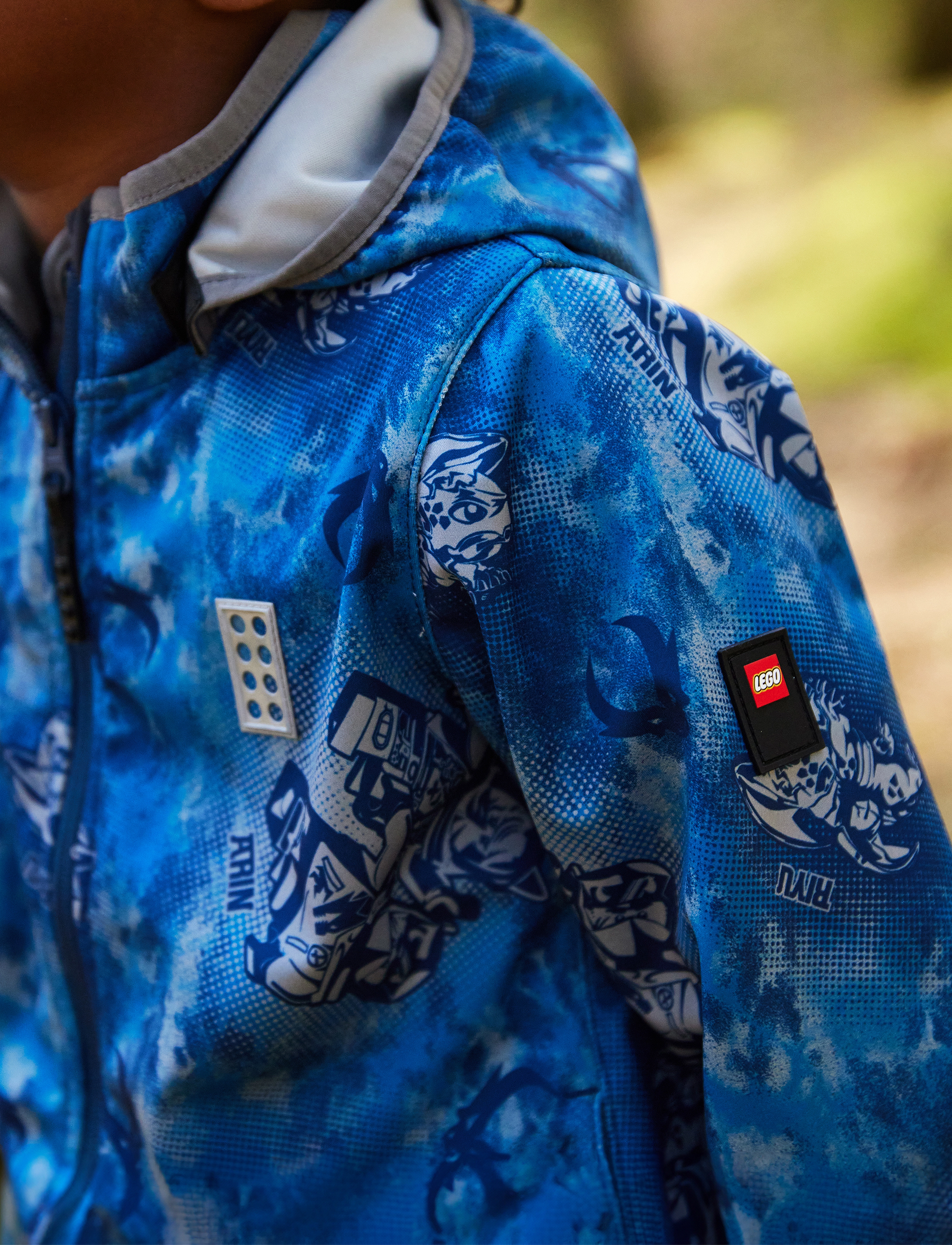 LEGO kidswear - LWSCOUT 202 -SOFTSHELL JACKET - dark blue - 4