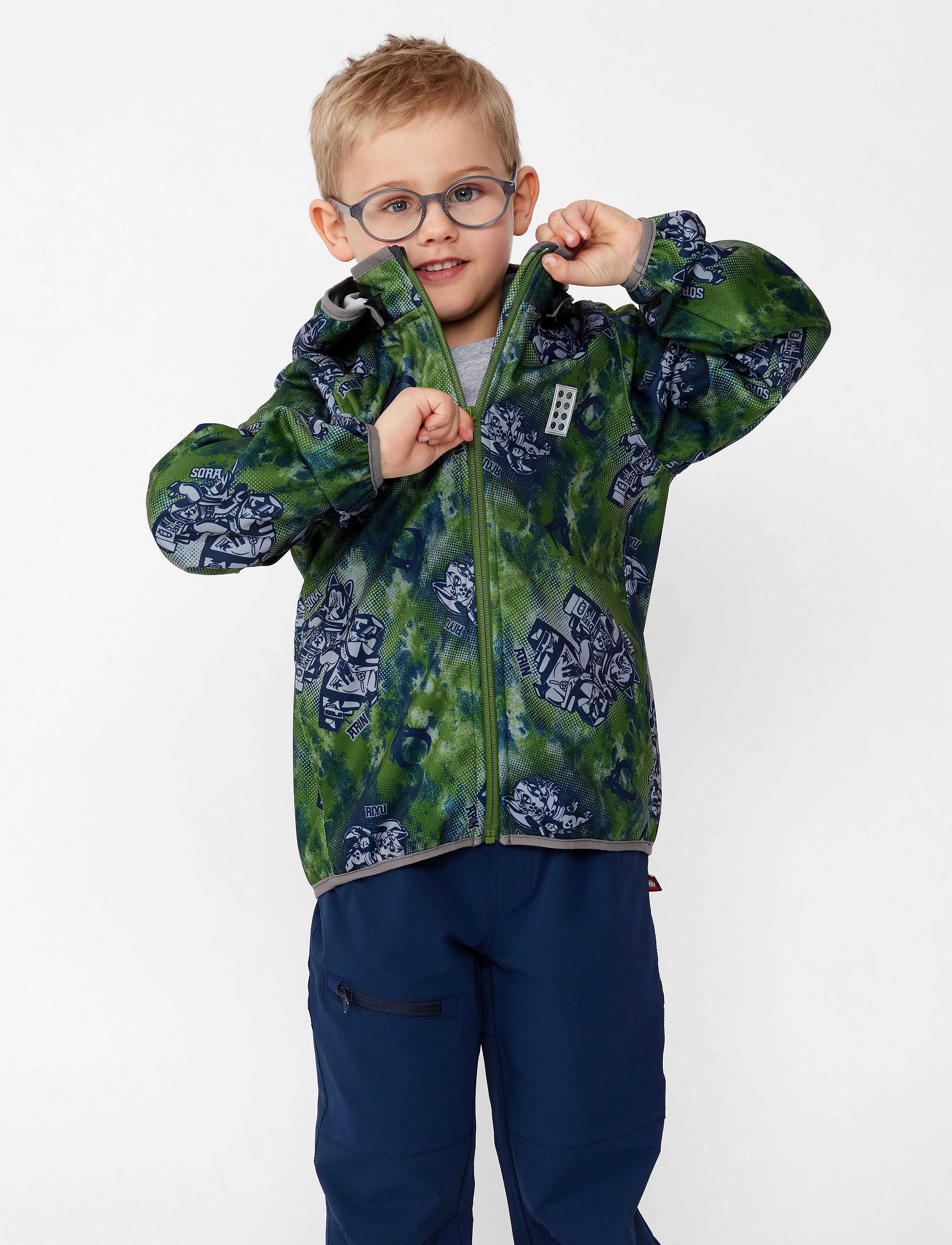 LEGO kidswear - LWSCOUT 202 -SOFTSHELL JACKET - twist of lime - 3