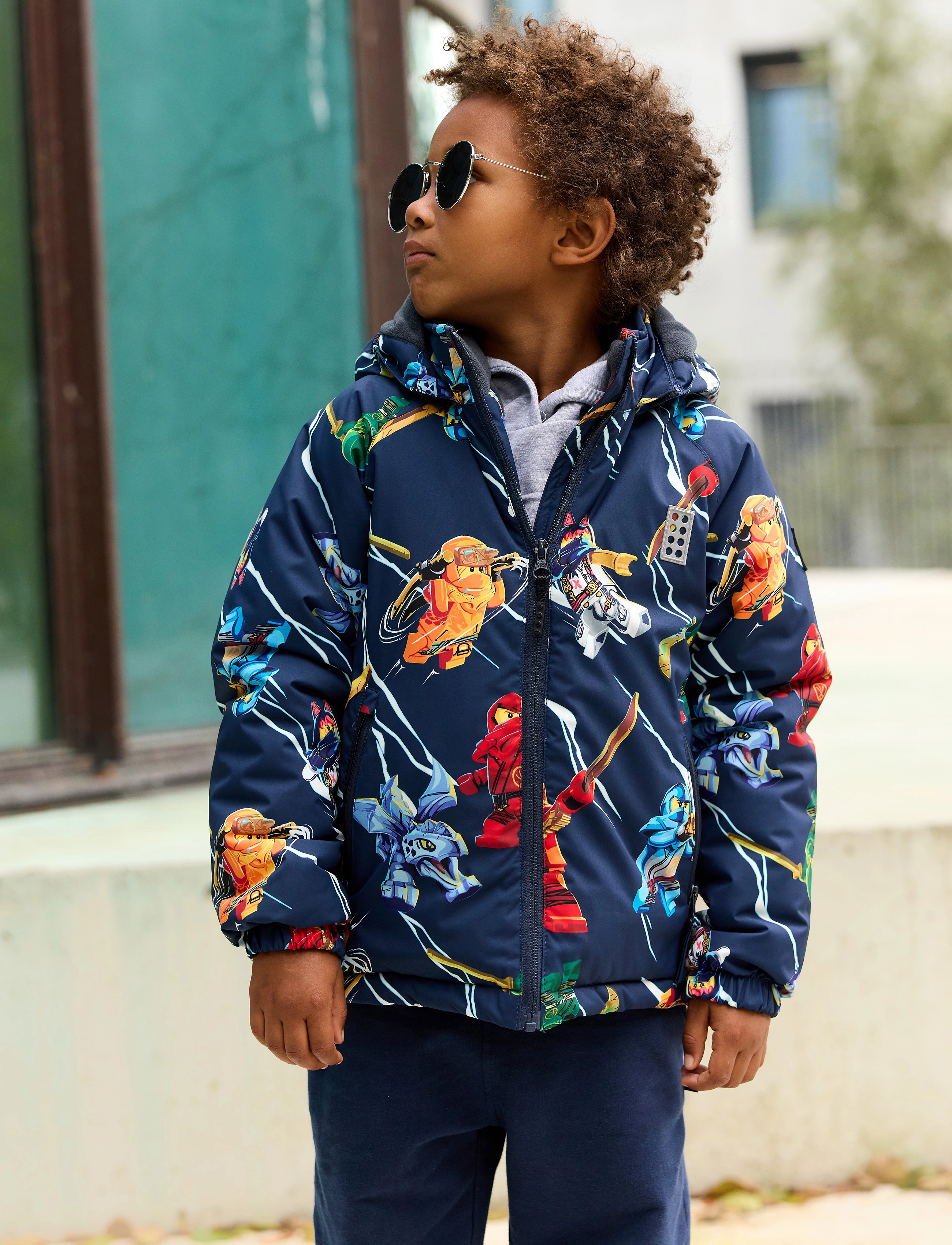 LEGO kidswear - LWJAD 603 - JACKET - dark navy - 3