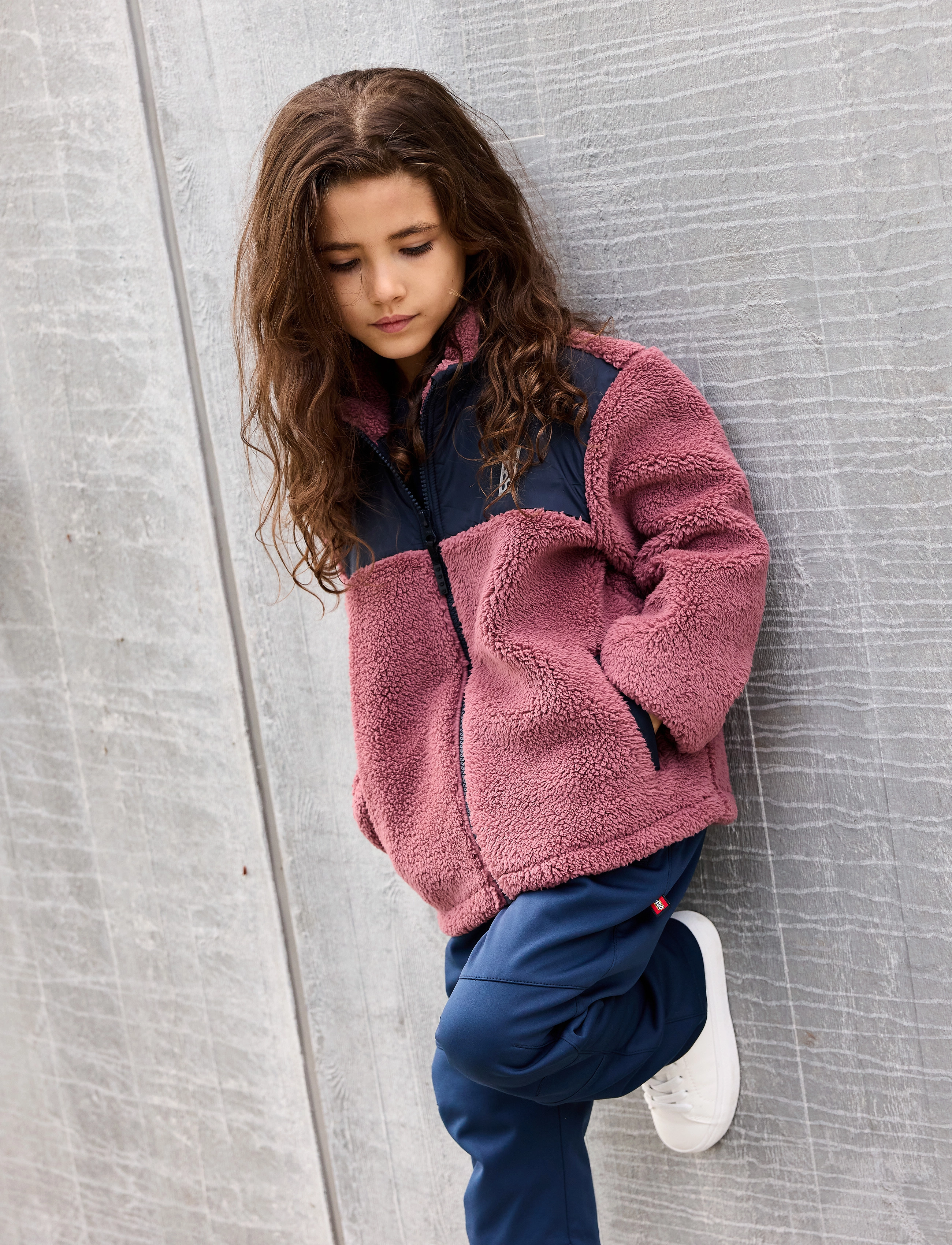 LEGO kidswear - LWSCOUT 619 - TEDDY JACKET - light bordeaux - 4