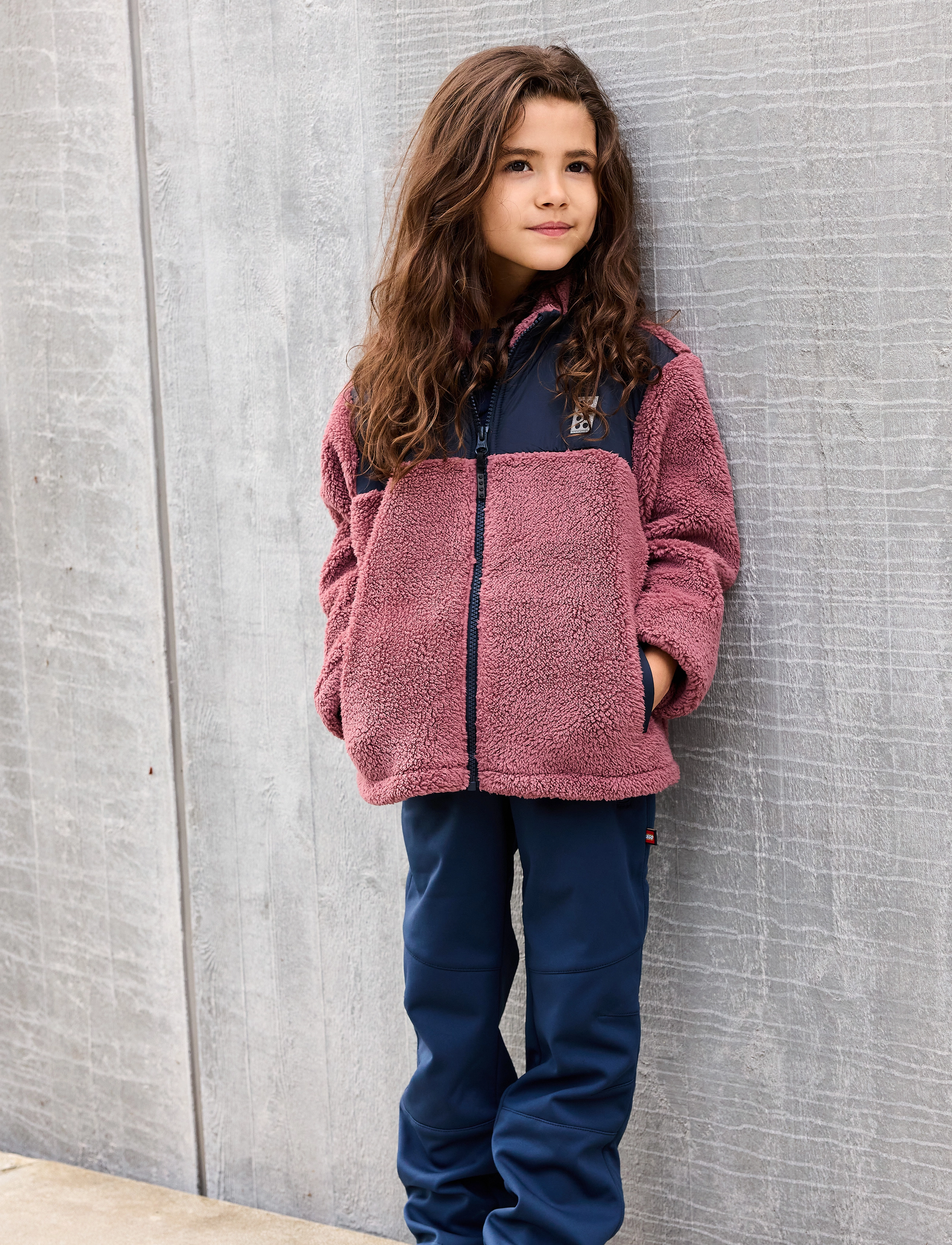 LEGO kidswear - LWSCOUT 619 - TEDDY JACKET - light bordeaux - 5