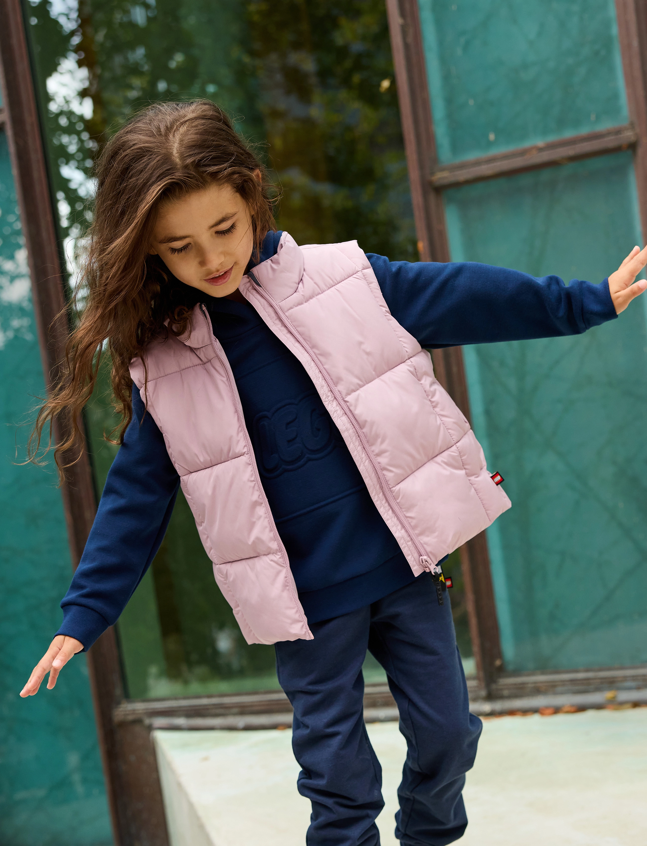LEGO kidswear - LWSCOUT 618 - WAISTCOAT - dust purple - 4