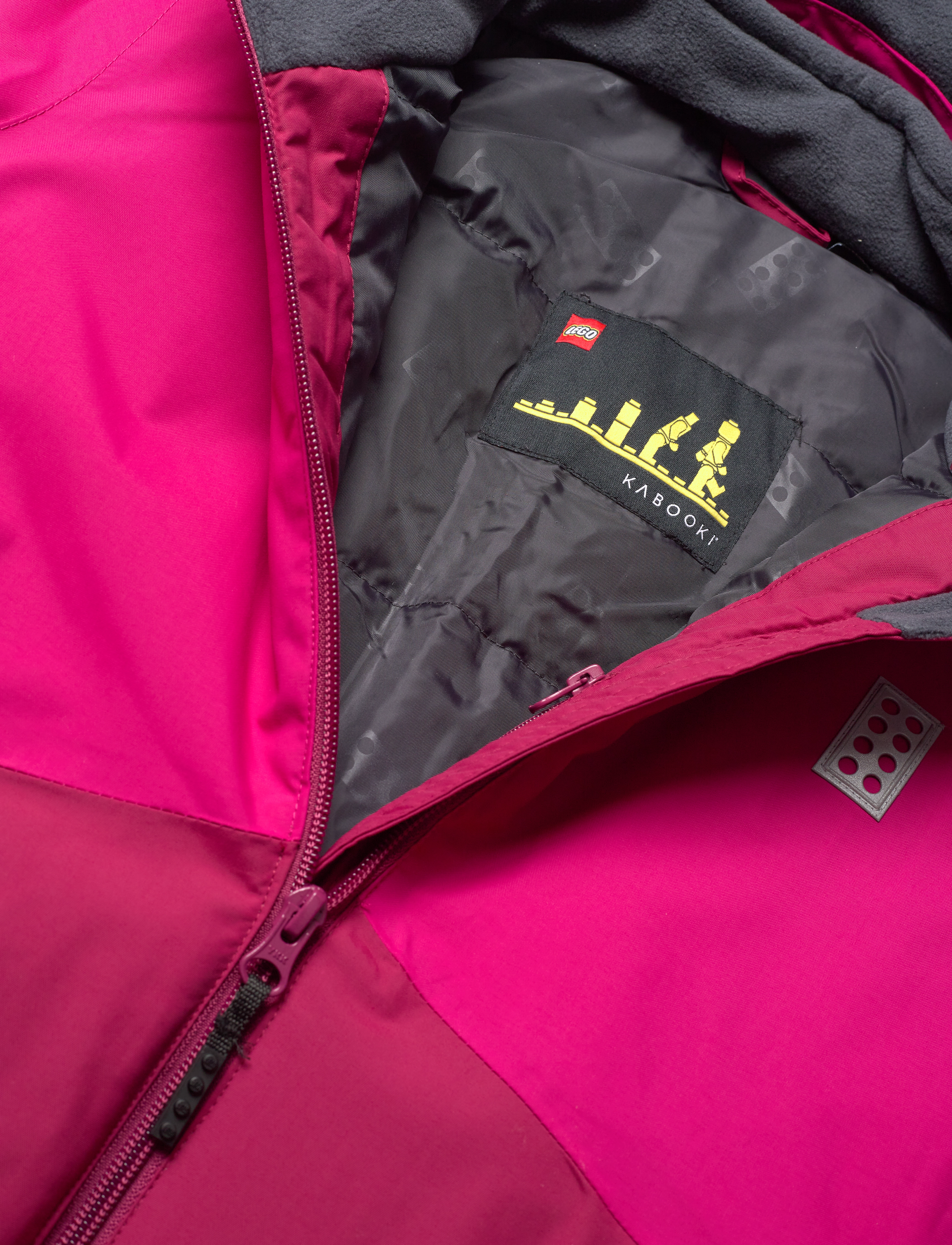 Lego Wear - LWJAD 703 - JACKET - dunjakker - dark red - 2