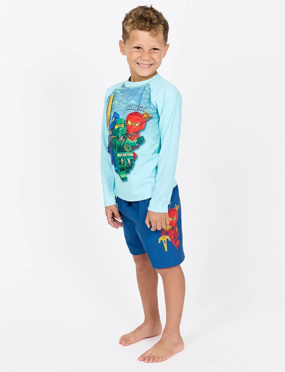 LEGO kidswear - LWAGAN 304 - SWIM SHORTS - badehosen - dark blue - 0