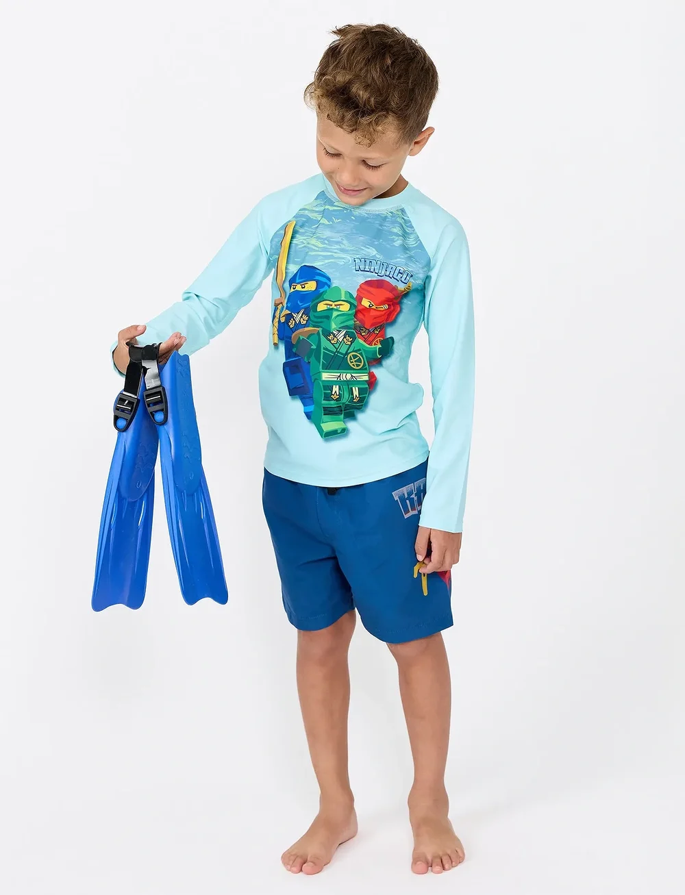 LEGO kidswear - LWAGAN 304 - SWIM SHORTS - badehosen - dark blue - 4