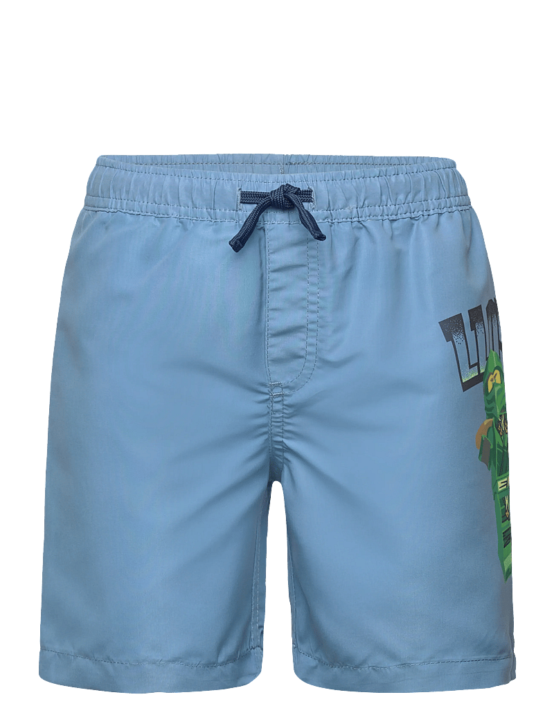LEGO kidswear - LWAGAN 304 - SWIM SHORTS - badehosen - dusty blue - 0