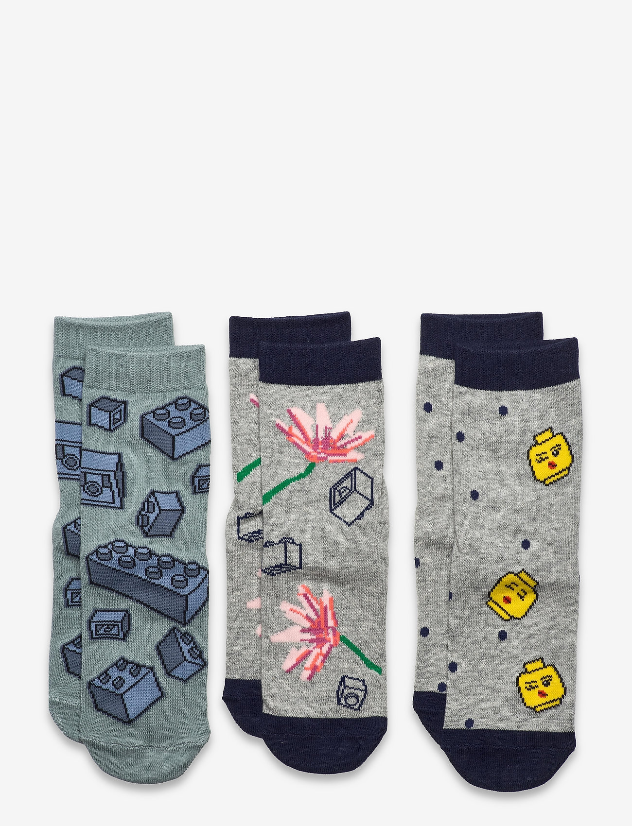 LEGO Wear - M12010419 - 3 PACK SOCKS - grey melange - 0