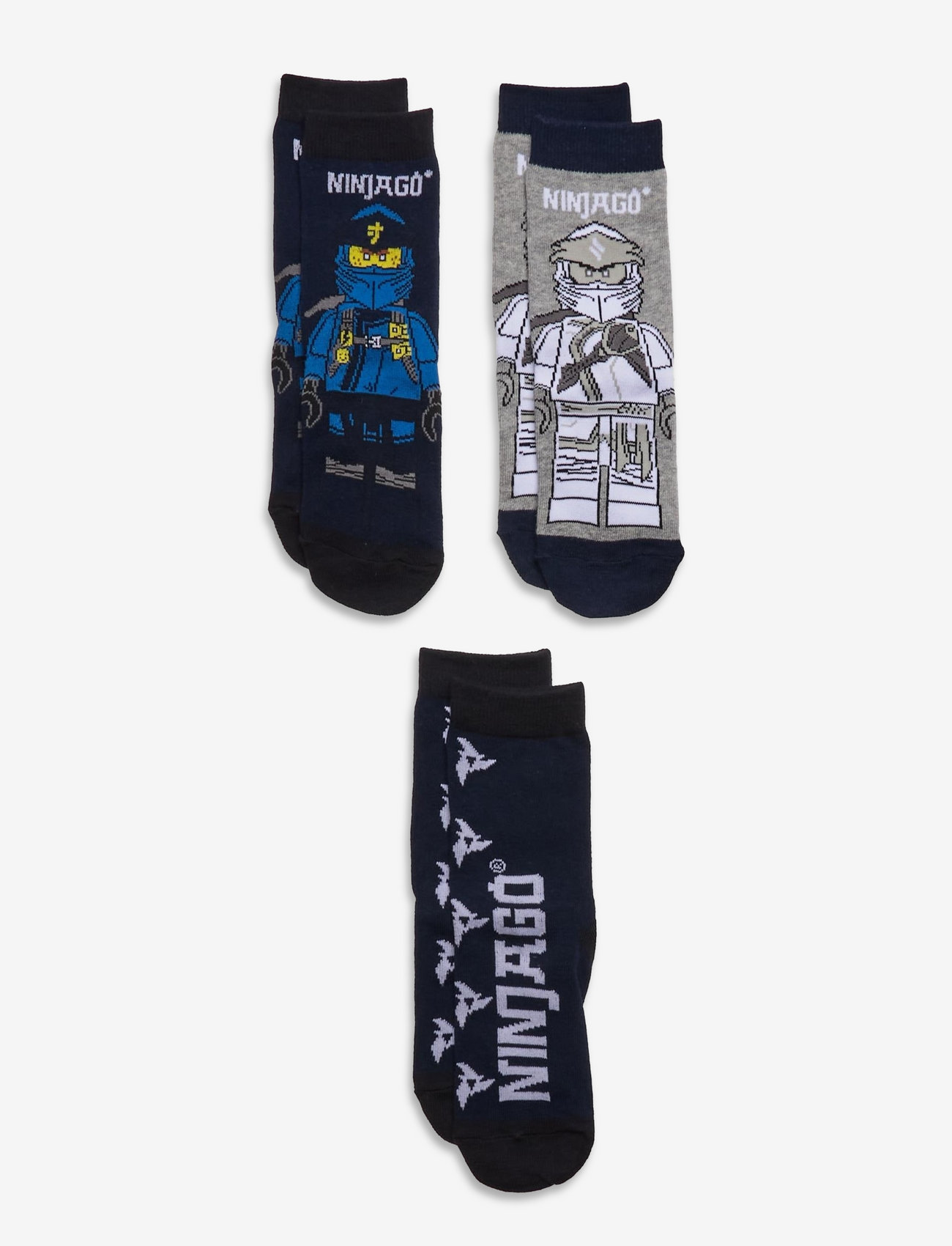 LEGO Wear - 3 PACK SOCKS - grey melange - 1