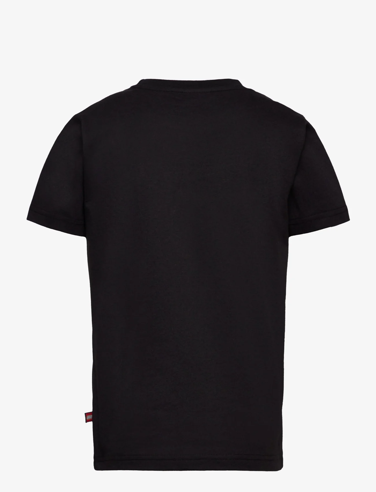 LEGO kidswear - LWTAYLOR 332 - T-SHIRT S/S - short-sleeved t-shirts - black - 1