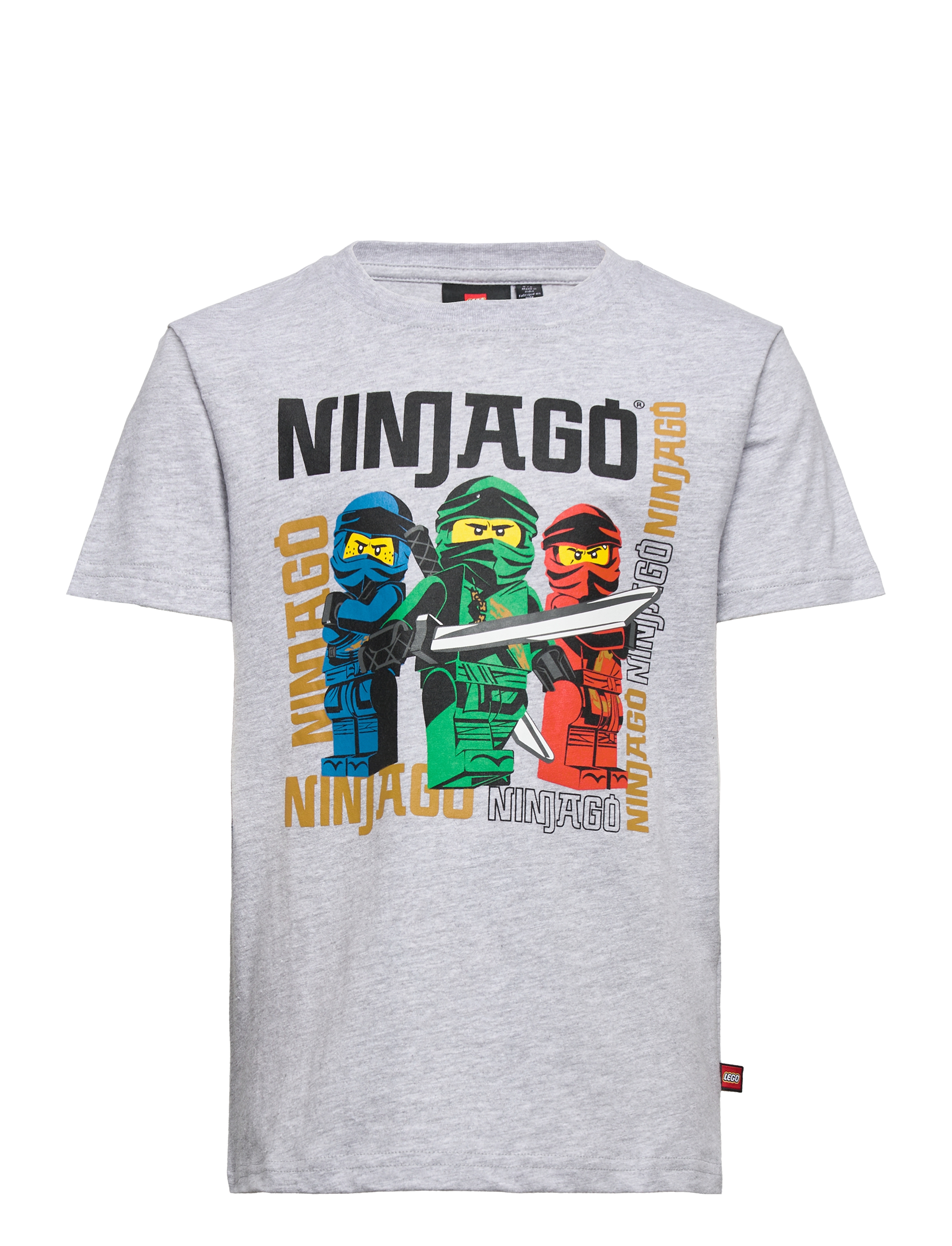 LEGO kidswear - LWTAYLOR 331 - T-SHIRT S/S - grey melange - 0