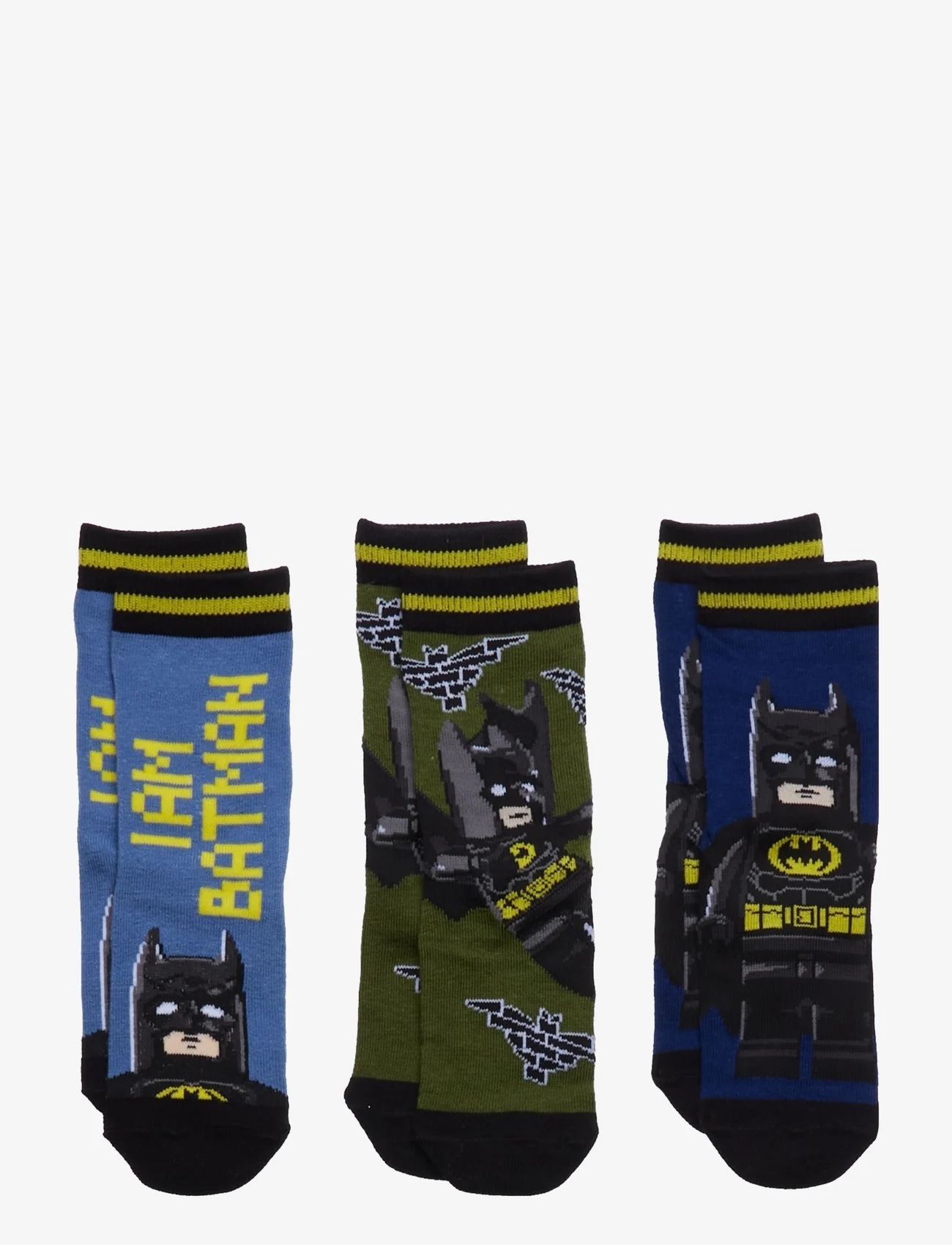 LEGO Wear Lwalex - 3-pack Socks (Dusty Blue), 149.95 kr | Stort udvalg af designer mærker | Booztlet.com