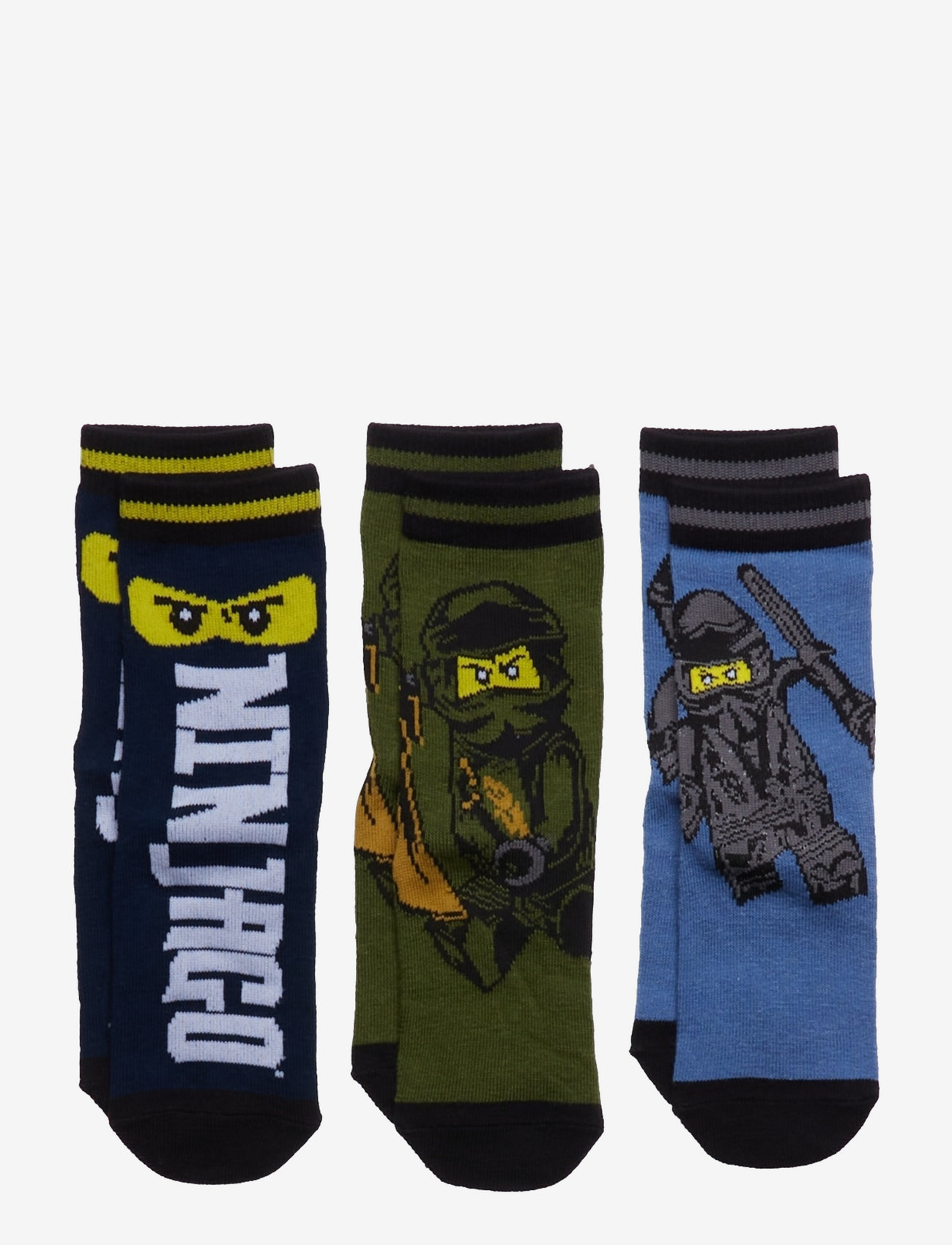 LEGO kidswear - LWALEX 609 - 3-PACK SOCKS - dark khaki - 0
