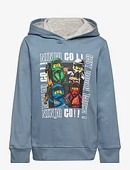 LEGO kidswear - LWSTORM 618 - SWEATSHIRT - kapuzenpullover - dusty blue - 0