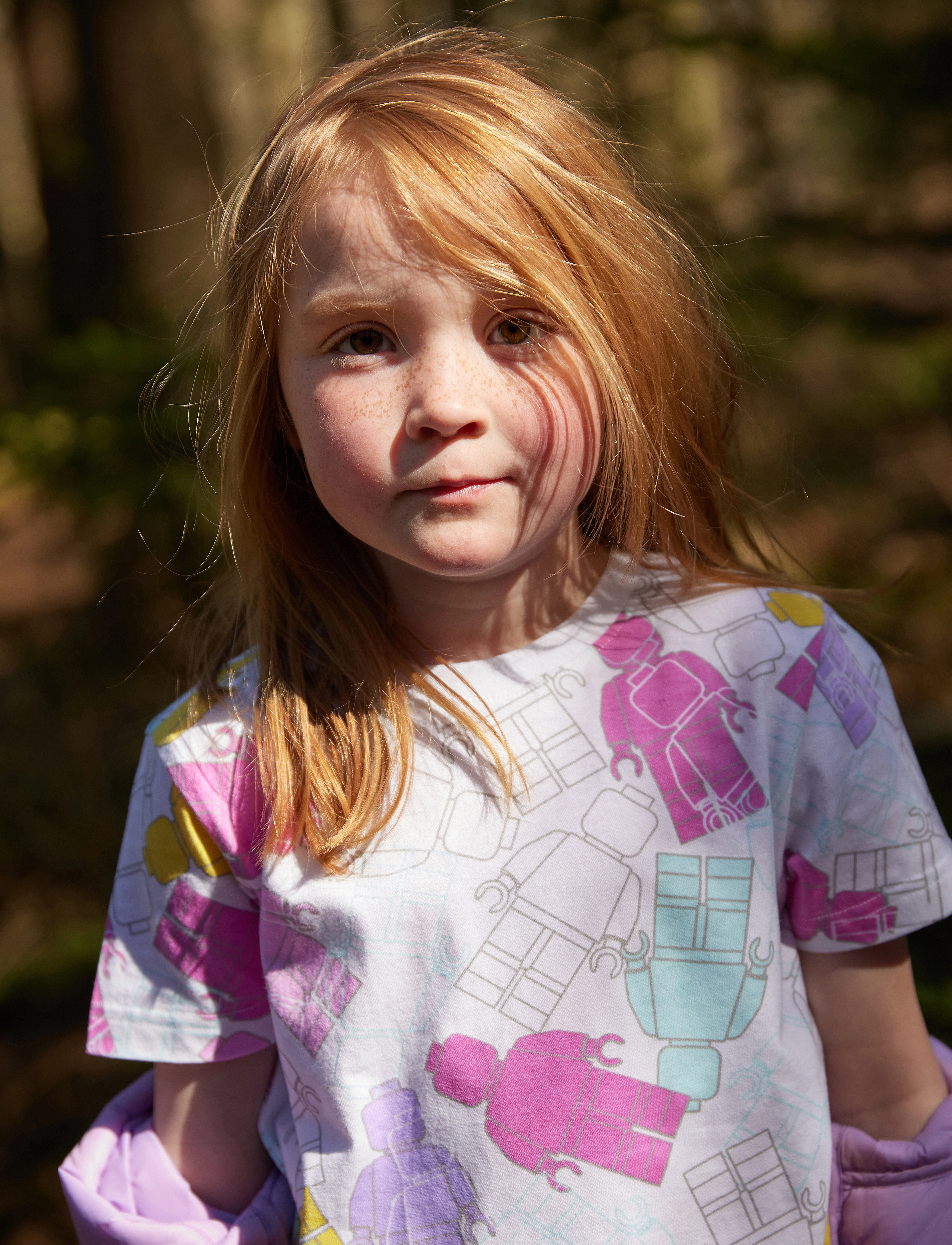 LEGO kidswear - LWTANO 202 - T-SHIRT S/S - dark pink - 4