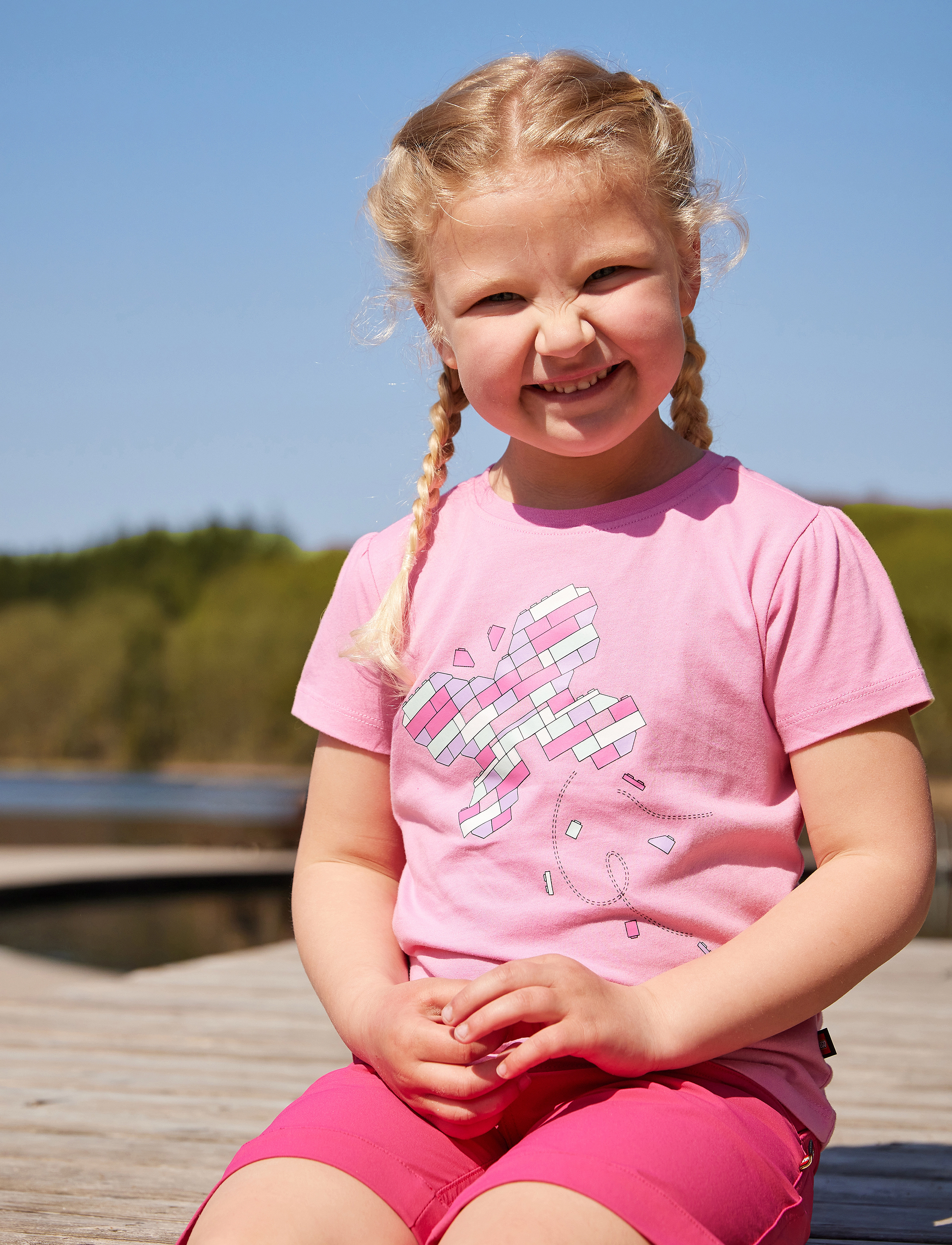 LEGO kidswear - LWTANA 200 - T-SHIRT S/S - light pink - 3