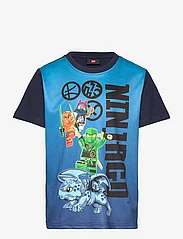 LEGO kidswear - LWTANO 310 - T-SHIRT S/S - kortærmede t-shirts - dark navy - 0