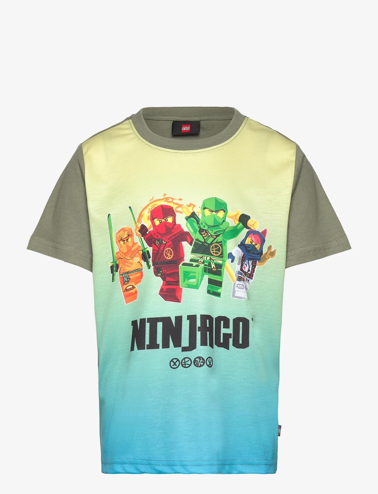 LEGO kidswear - LWTANO 310 - T-SHIRT S/S - kortermede t-skjorter - light green - 0