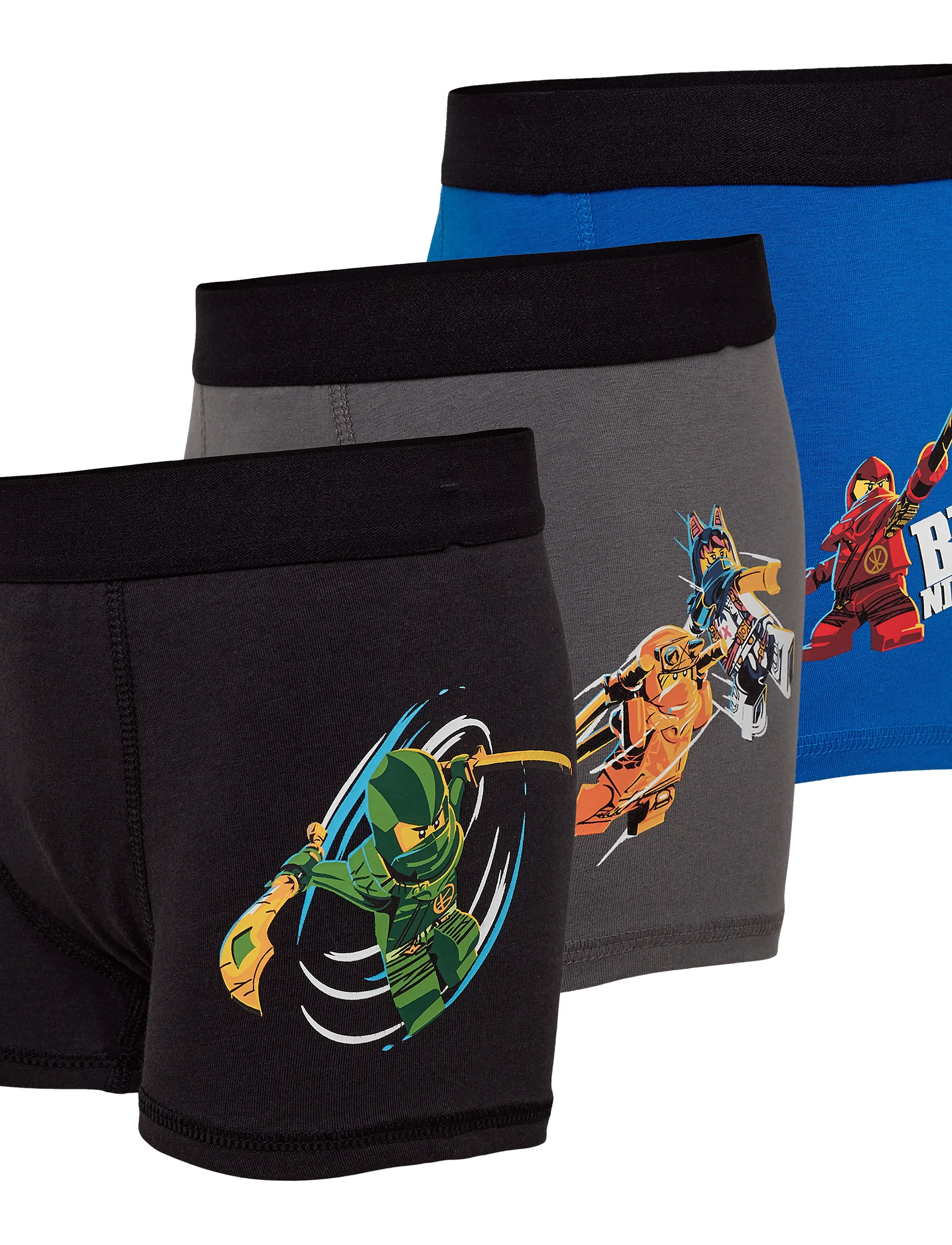 LEGO kidswear - LWARIS 612 - 3-PACK BOXERS - dark grey - 1