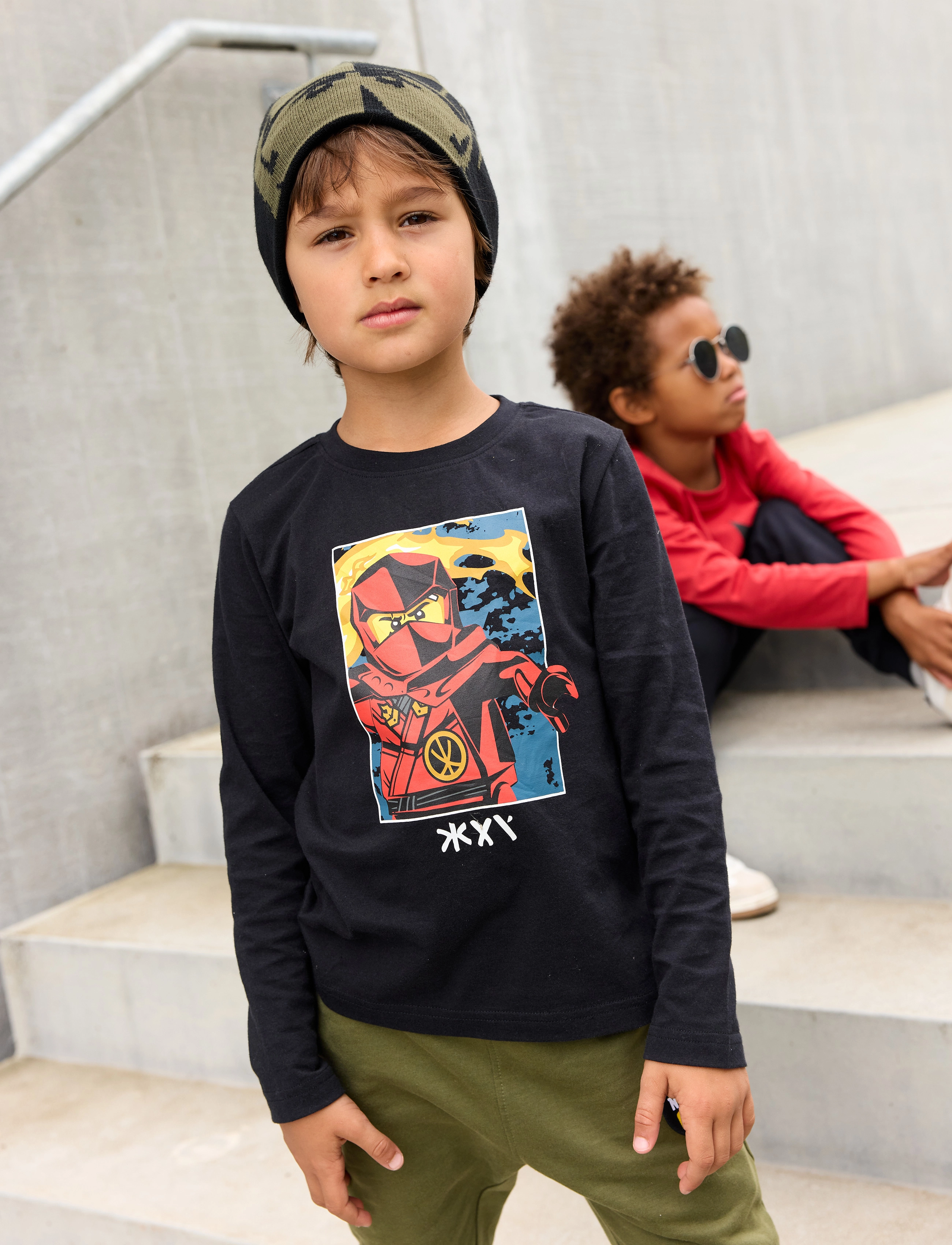 LEGO kidswear - LWTANO 604 - T-SHIRT L/S - black - 2
