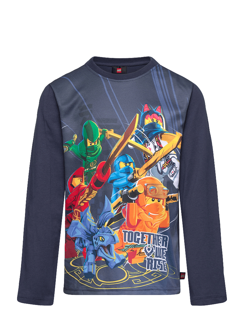 LEGO kidswear - LWTANO 701 - T-SHIRT L/S - pitkähihaiset t-paidat - dark navy - 1