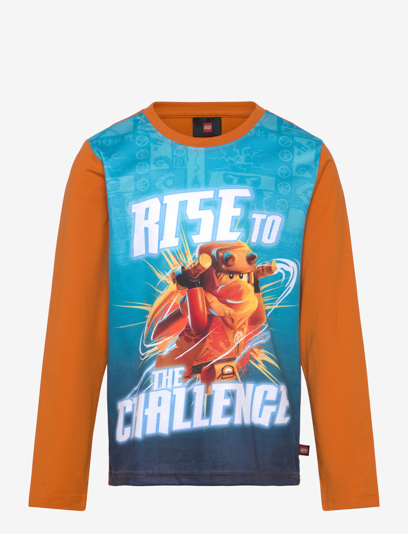 LEGO kidswear - LWTANO 704 - T-SHIRT L/S - långärmade t-shirts - dark orange - 0