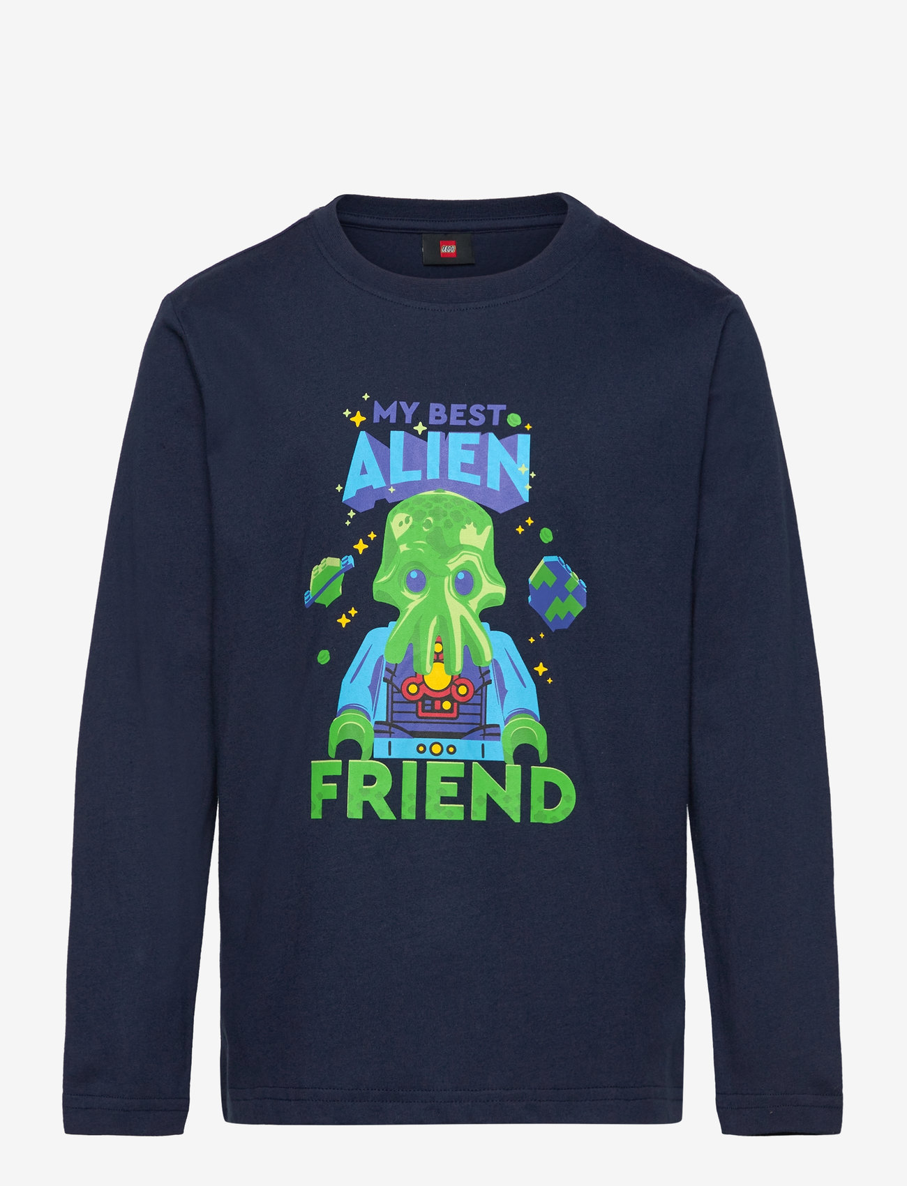 LEGO kidswear - LWTAFFY 106 - T-SHIRT L/S - långärmade t-shirts - dark navy - 0