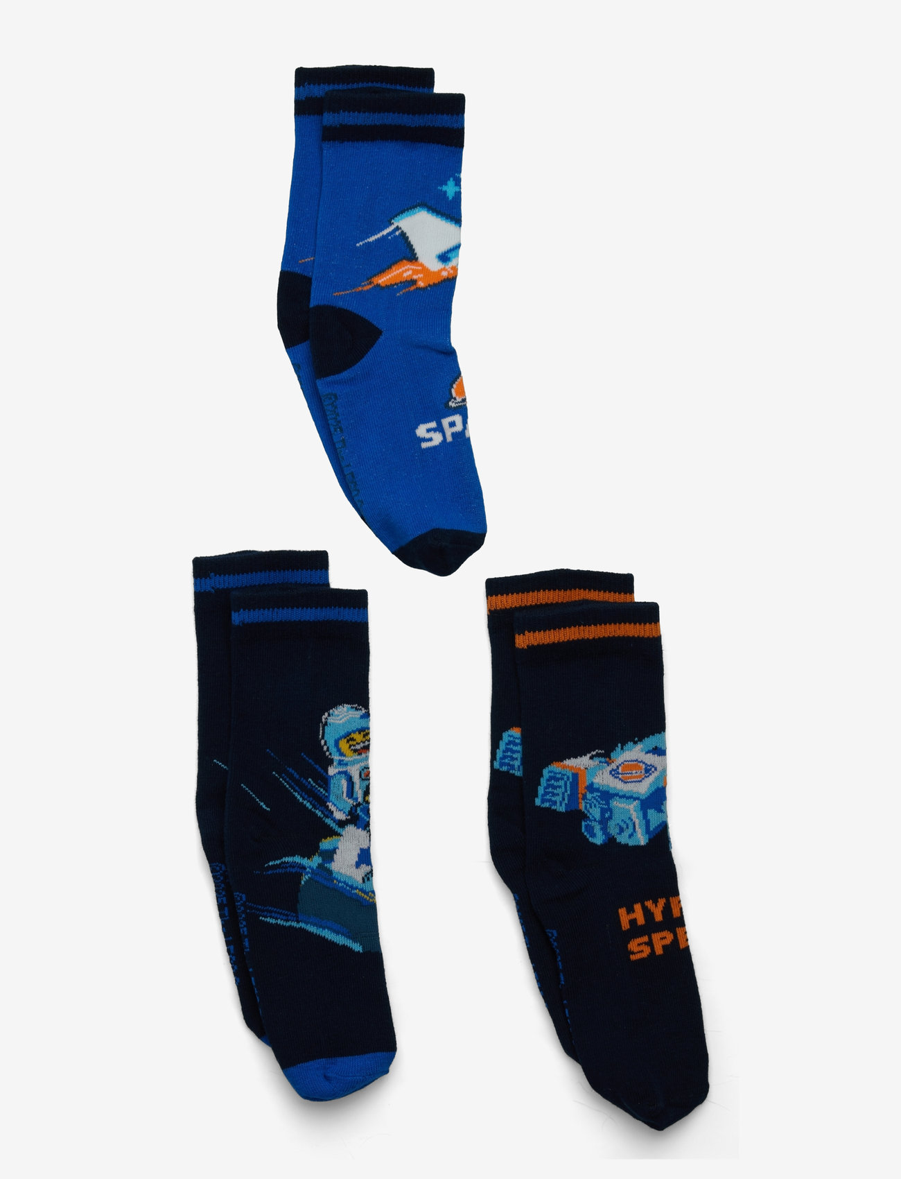 LEGO kidswear - LWAGAN 102 - 3-PACK SOCKS - strümpfe - dark navy - 0