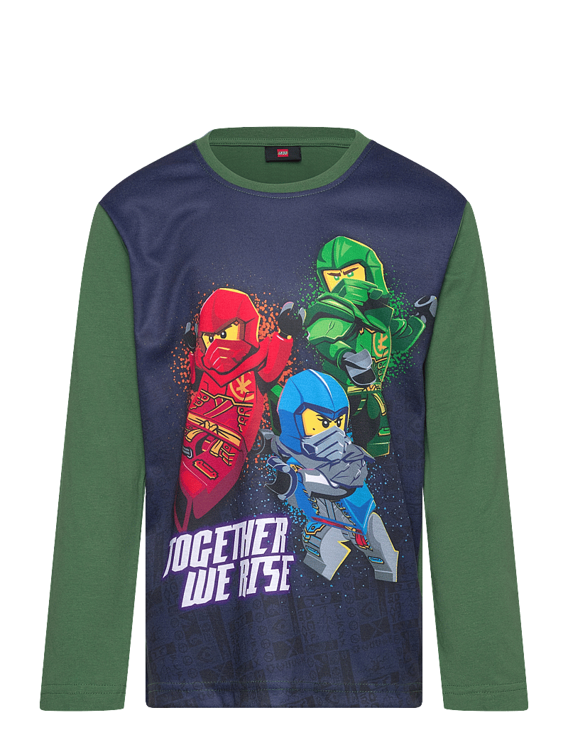 LEGO kidswear - LWTAFFY 116 - T-SHIRT L/S - långärmade t-shirts - green - 0