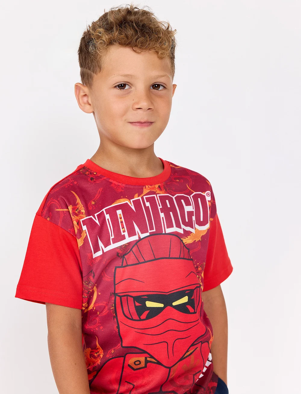 LEGO kidswear - LWTAFFY 118 - T-SHIRT S/S - kurzärmelige - red - 0