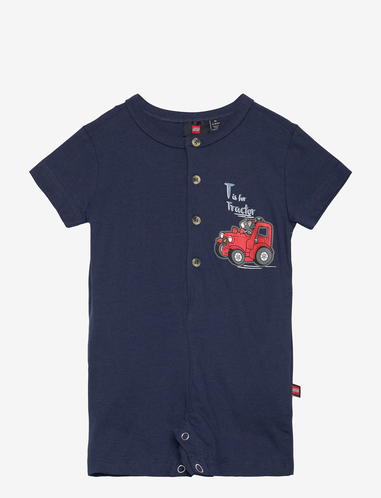 LEGO kidswear - LWPANI 200 - JUMPSUIT - kortærmede heldragter - dark navy - 0