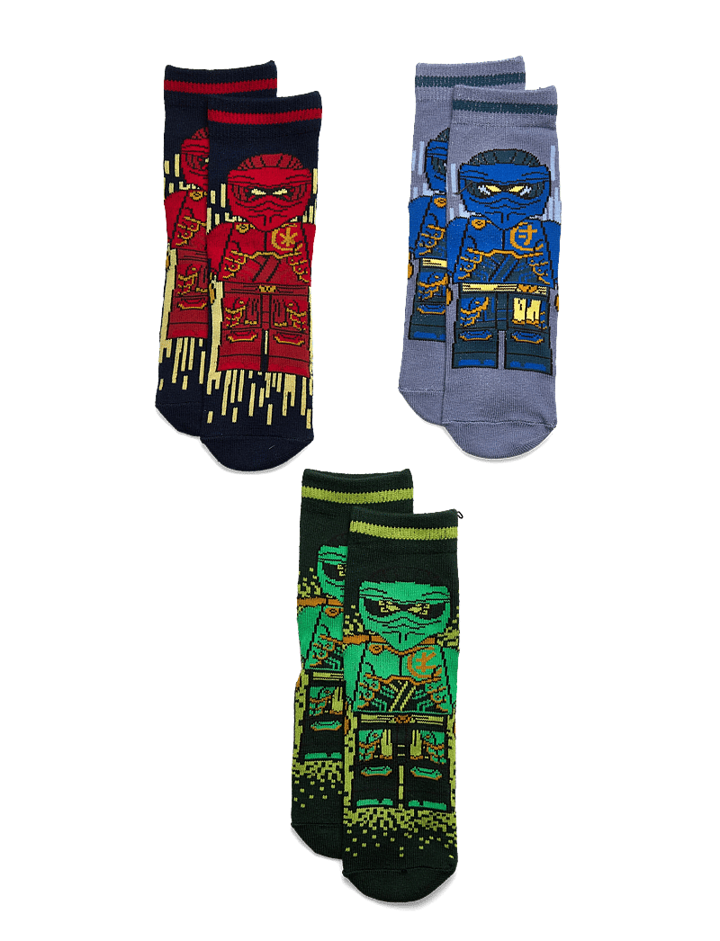 LEGO kidswear - LWAGAN 108 - 3-PACK SOCKS - sokid - dark navy - 0
