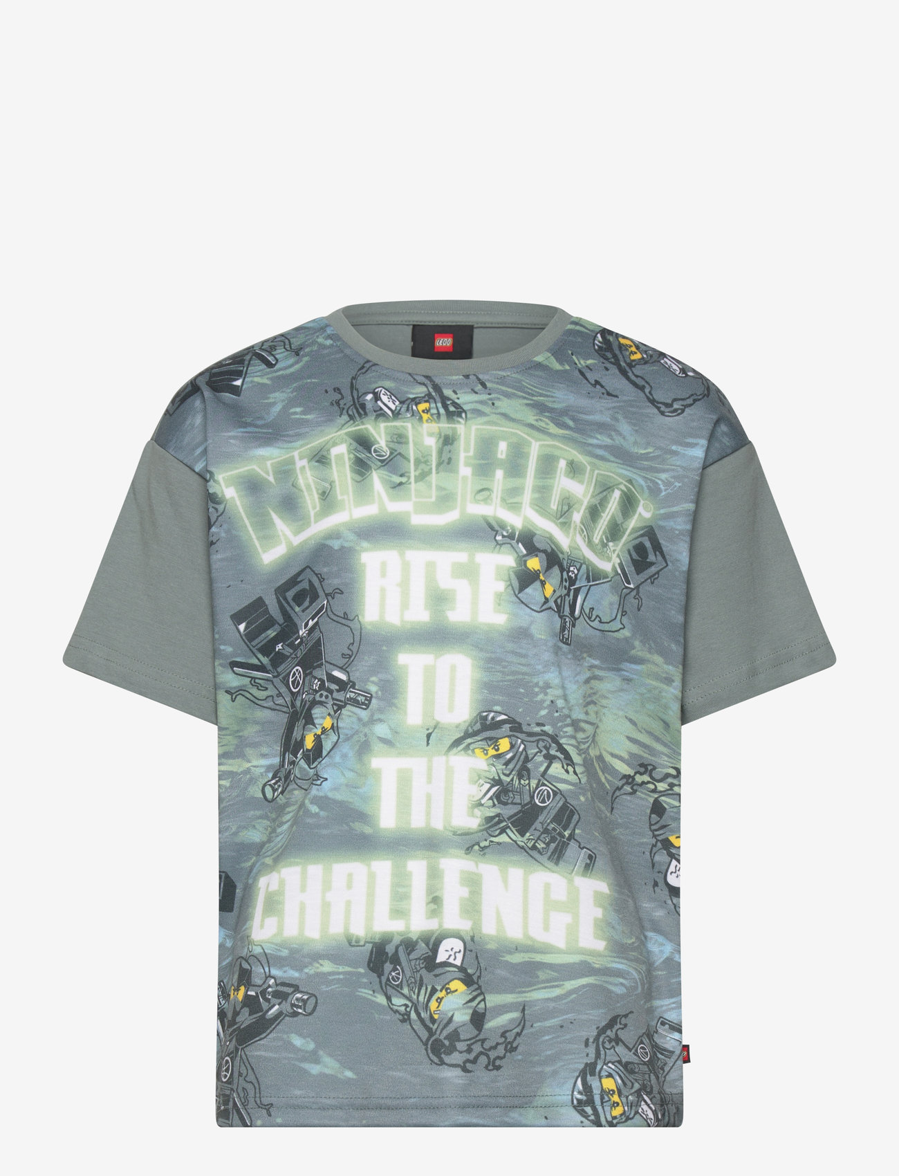 LEGO kidswear - LWTAFFY 308 - T-SHIRT S/S - kortärmade t-shirts - light green - 0